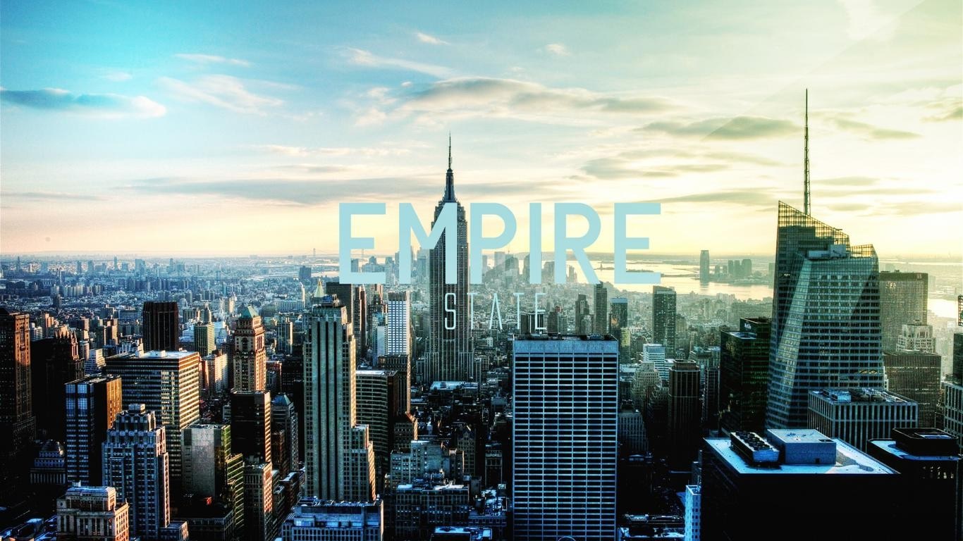 Empire State Building in New York City Skyline HD Wallpaper