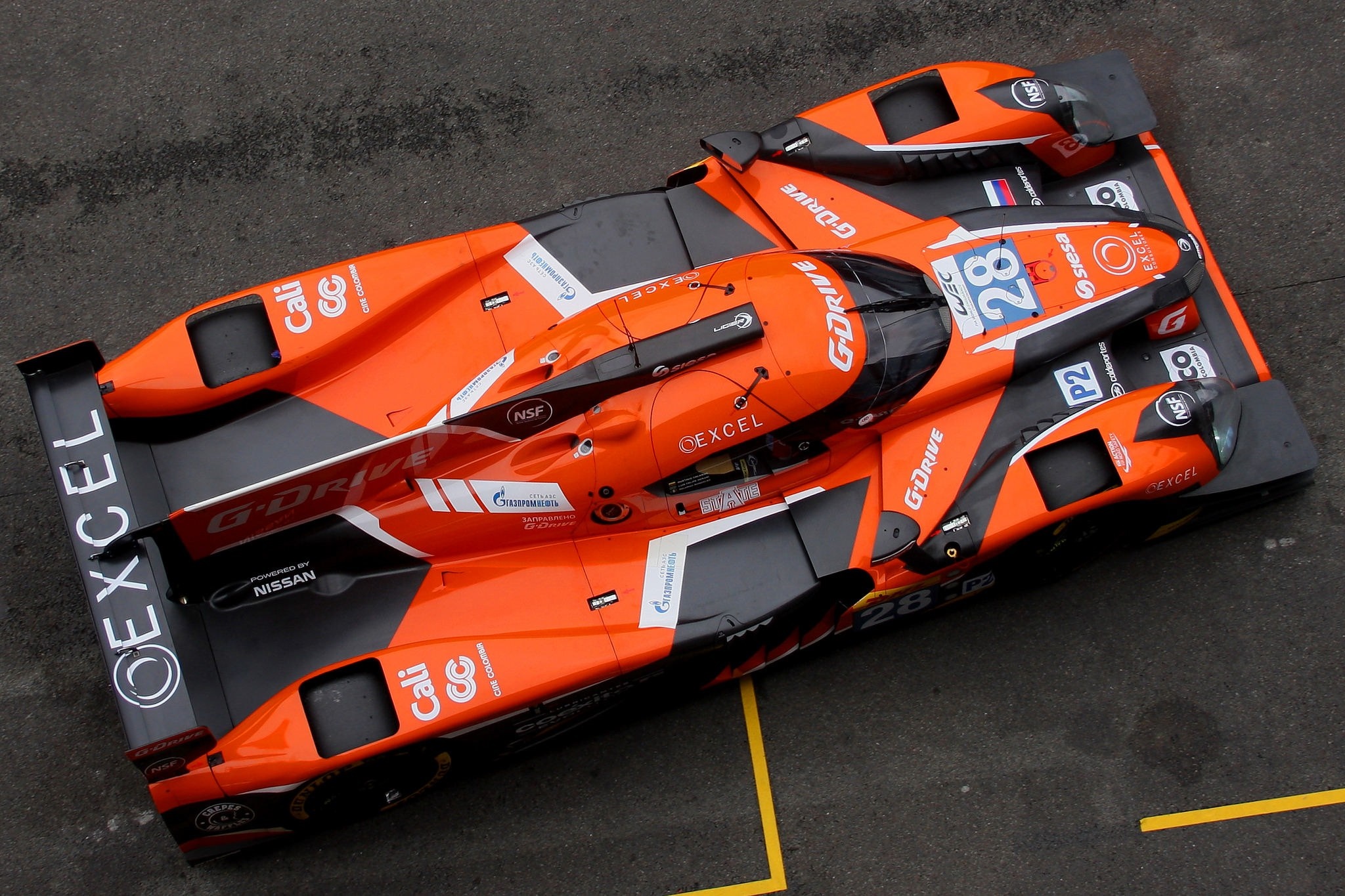 G-Drive Racing ORECA 03 Nissan LMP2 Race Car HD Wallpaper