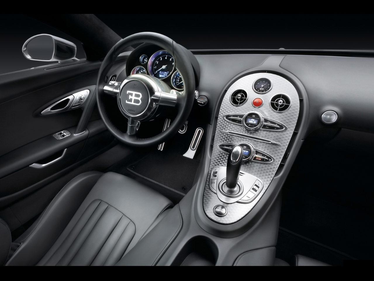 Bugatti Veyron Interior HD Wallpaper