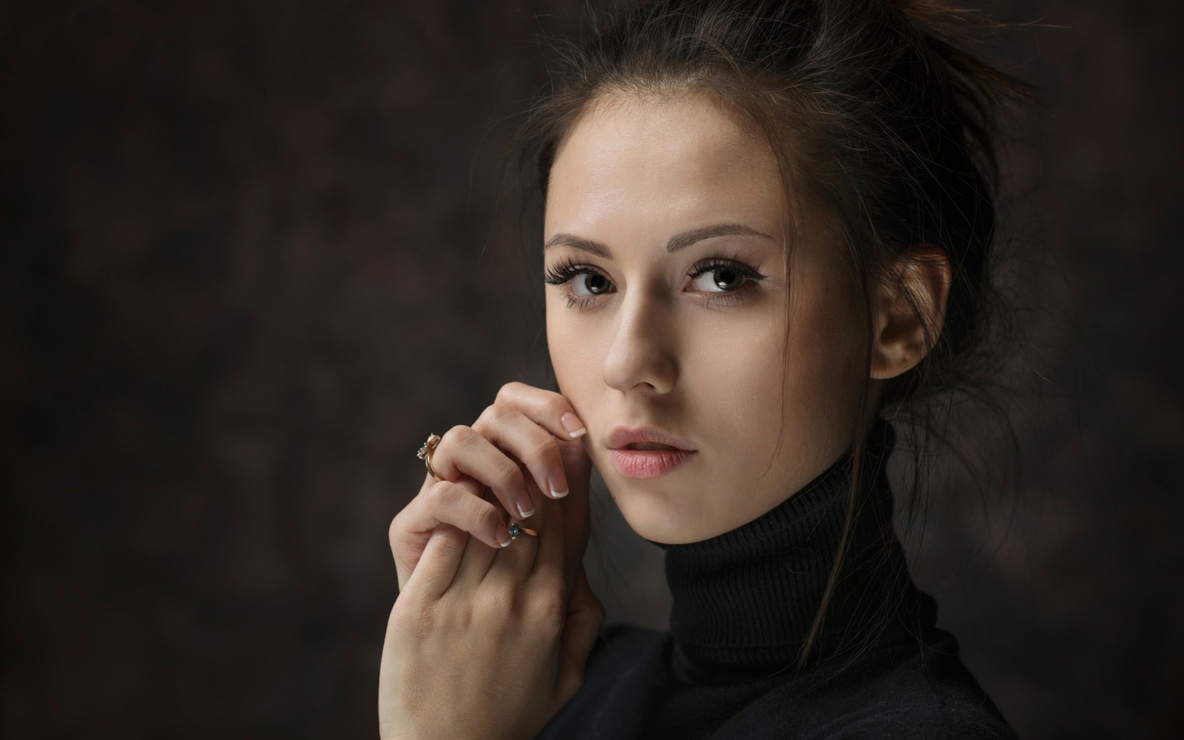 Catherine Timokhina portrait photography HD Wallpaper