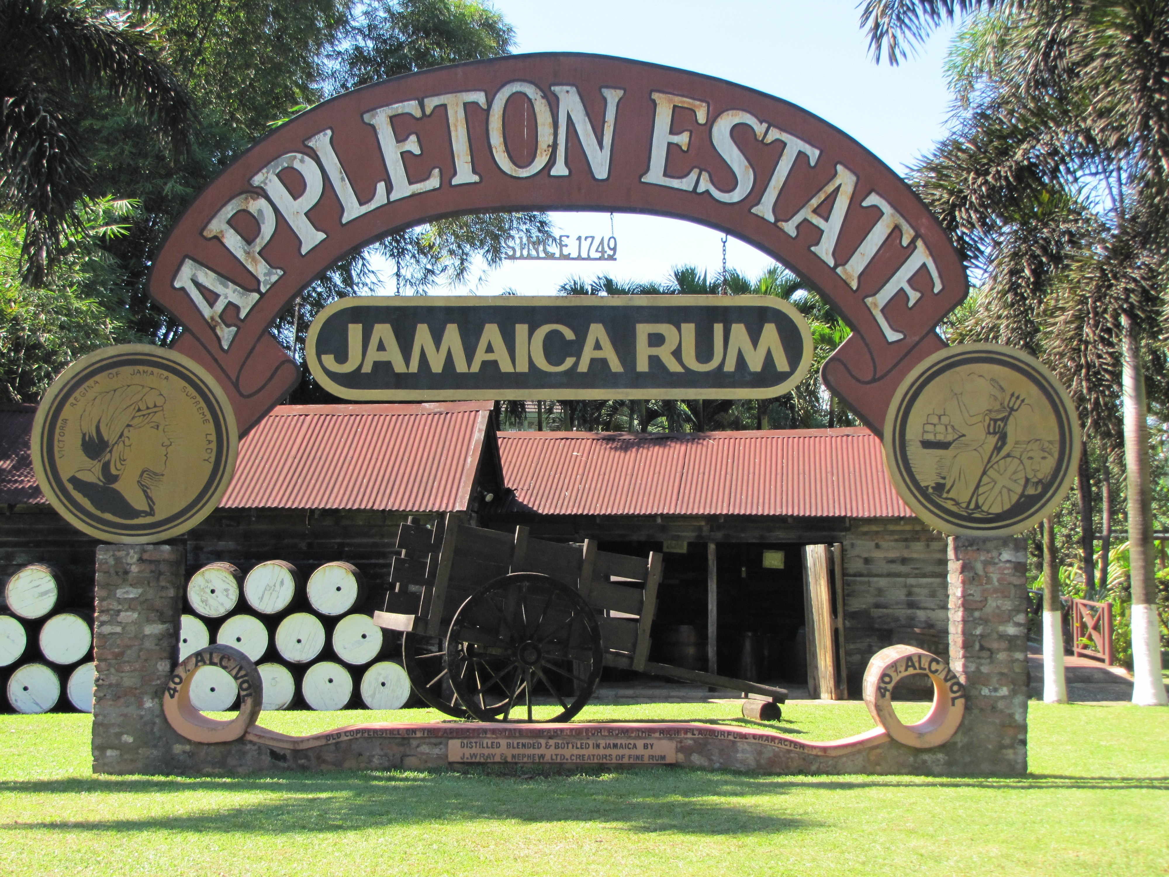 Appleton Estate Jamaica Rum sign HD Wallpaper