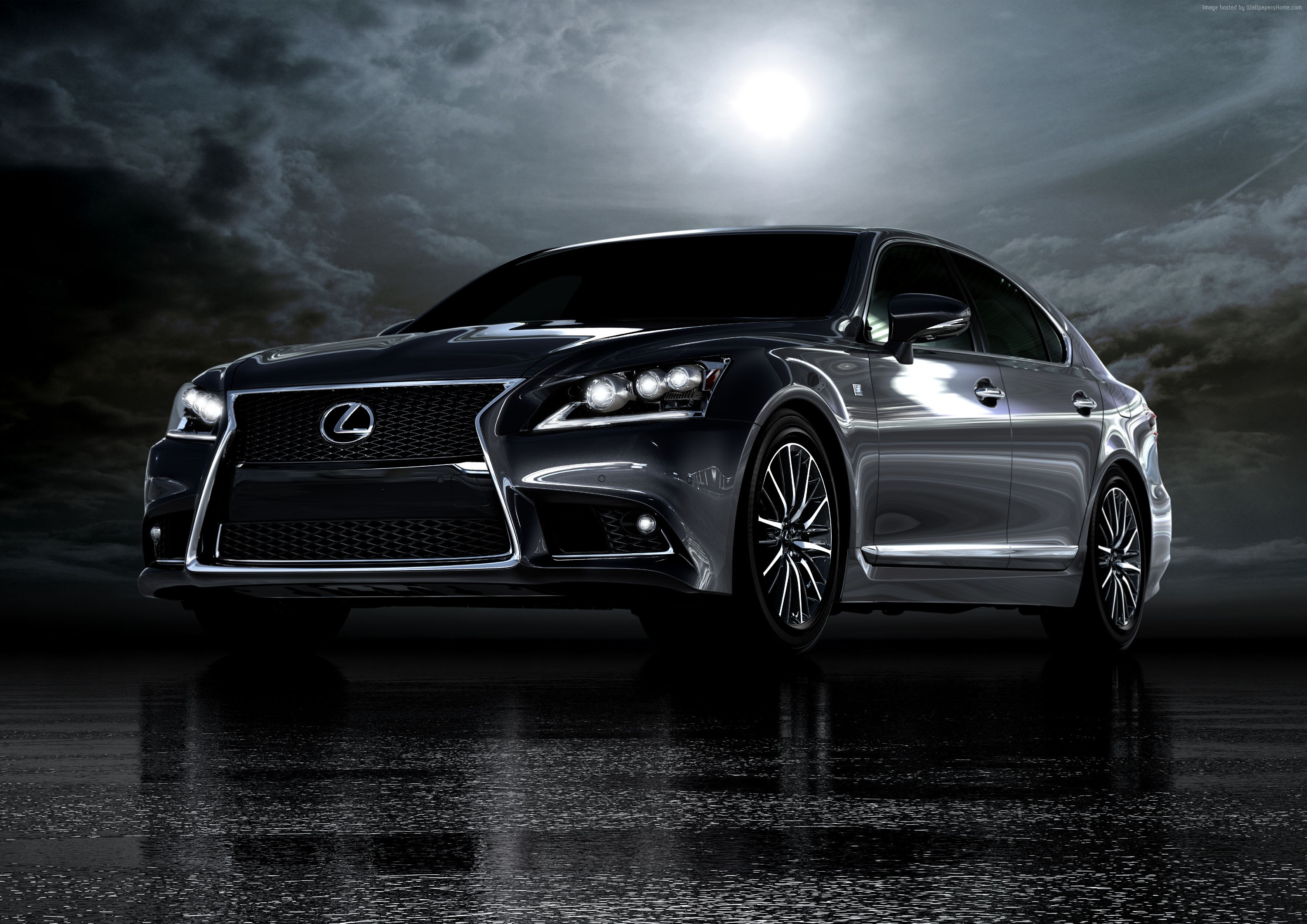 Lexus LS 460 sedan HD Wallpaper
