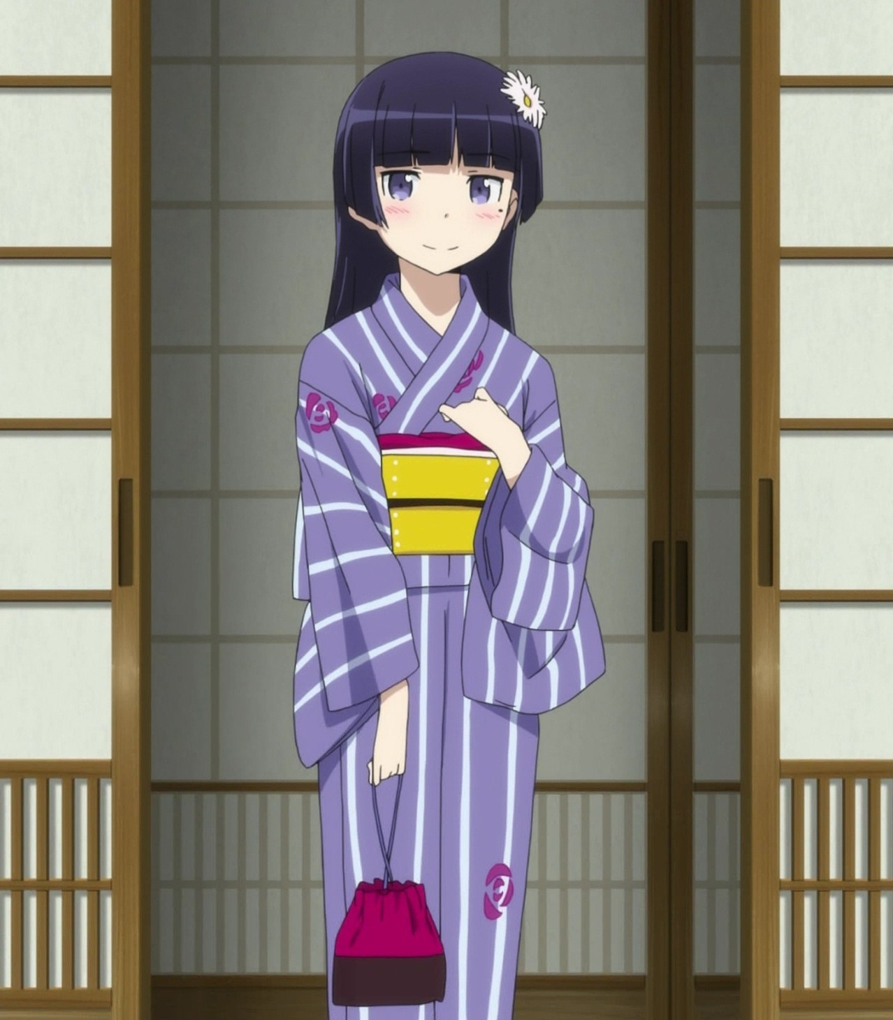 Gokou Ruri from Ore no Imouto ga Konnani Kawaii Wake ga Nai in a Yukata HD Wallpaper