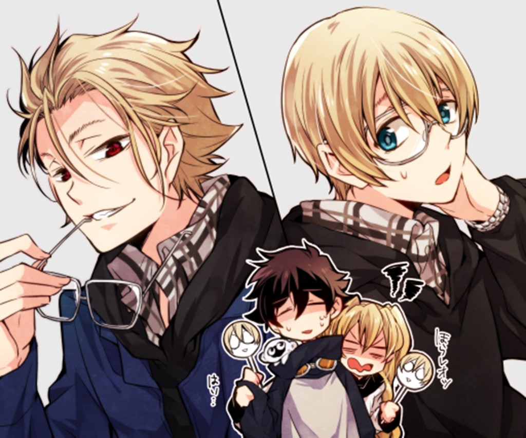 Kekkai Sensen characters with Leonardo Watch and Macbeth siblings HD Wallpaper