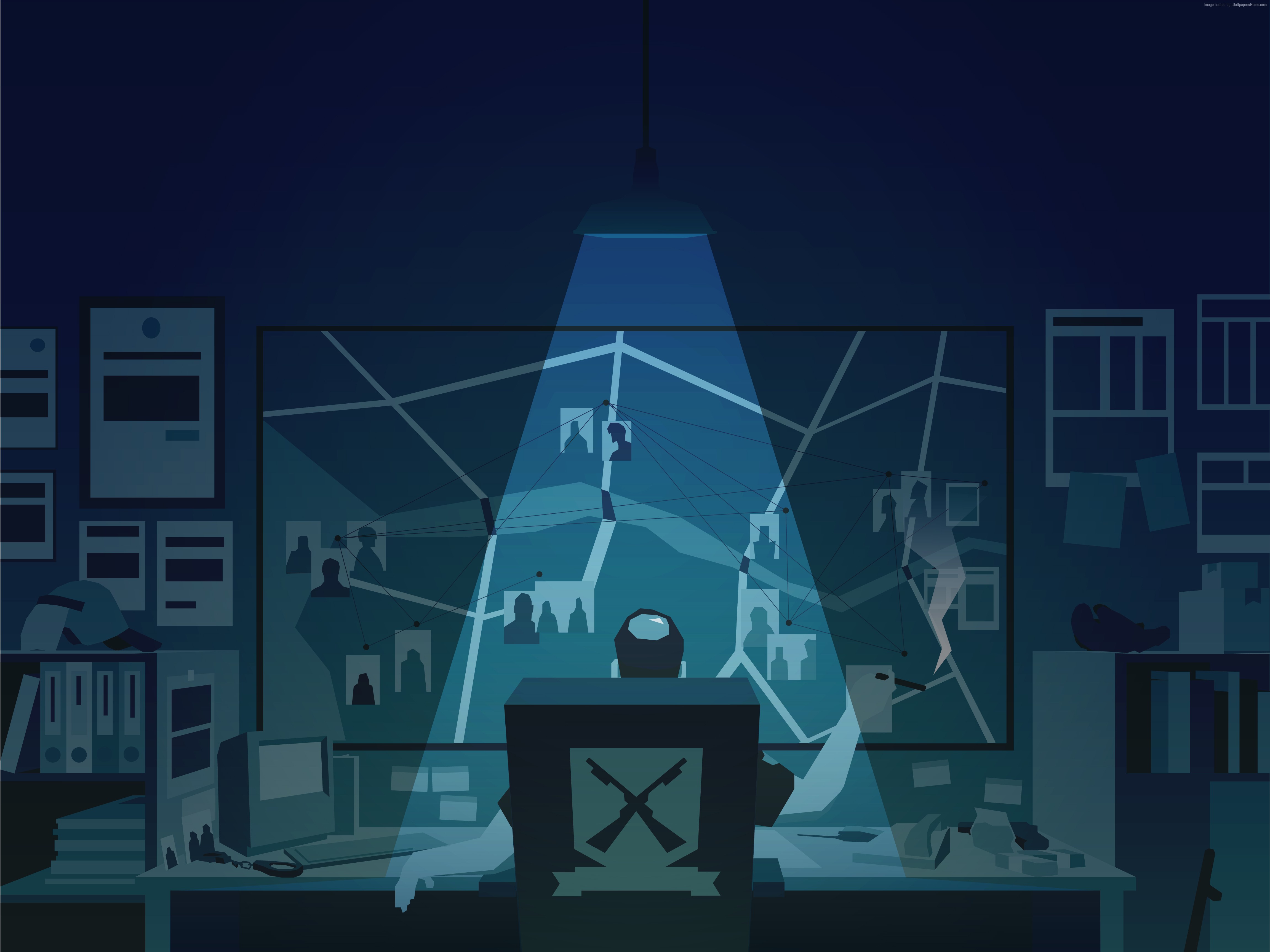 This is the Police game investigation board HD Wallpaper