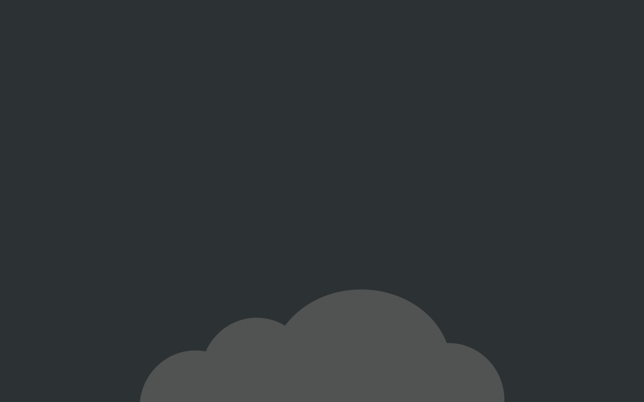 Monochrome minimalist cloud illustration HD Wallpaper