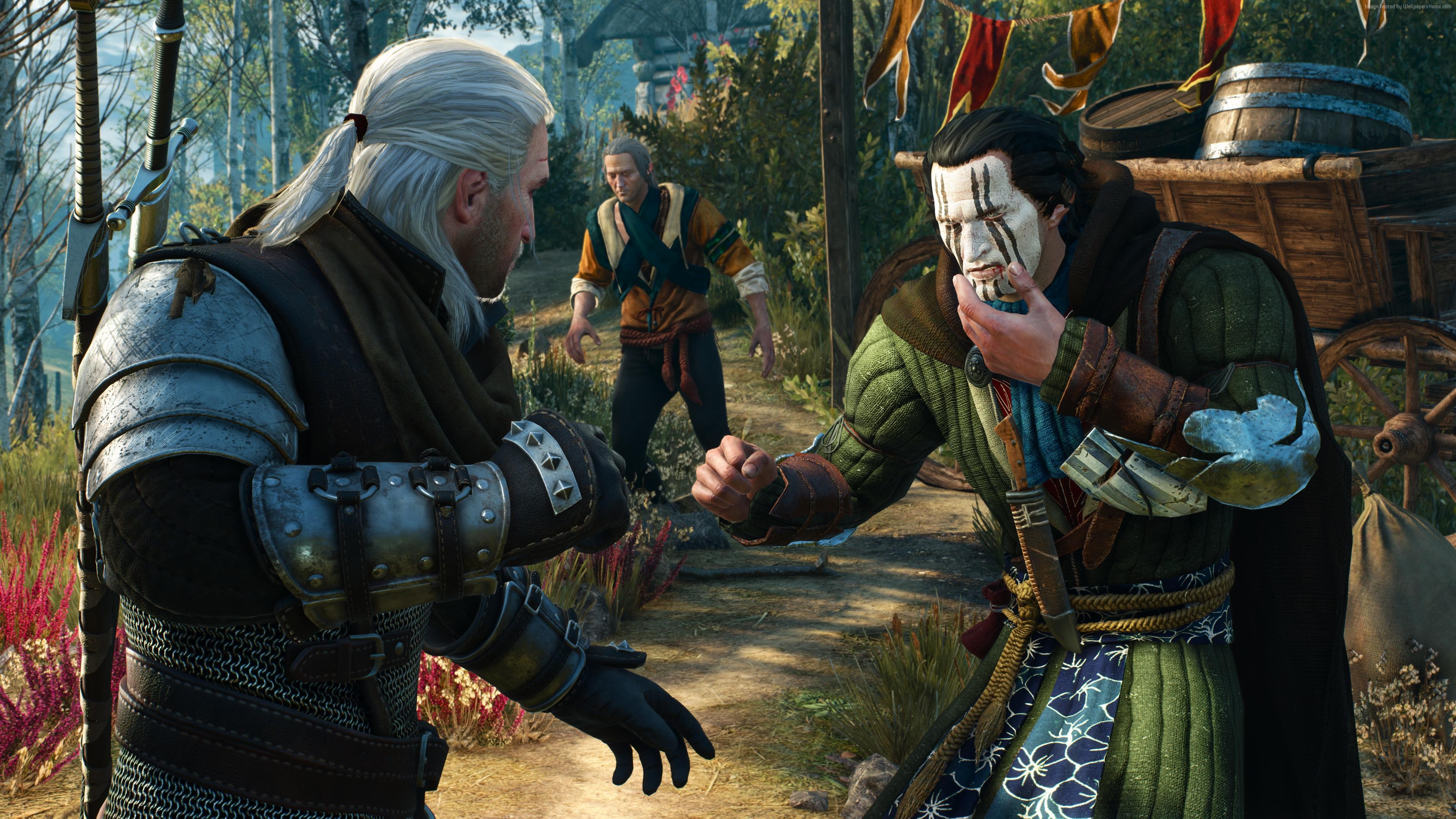 Geralt of Rivia from The Witcher 3: Wild Hunt HD Wallpaper