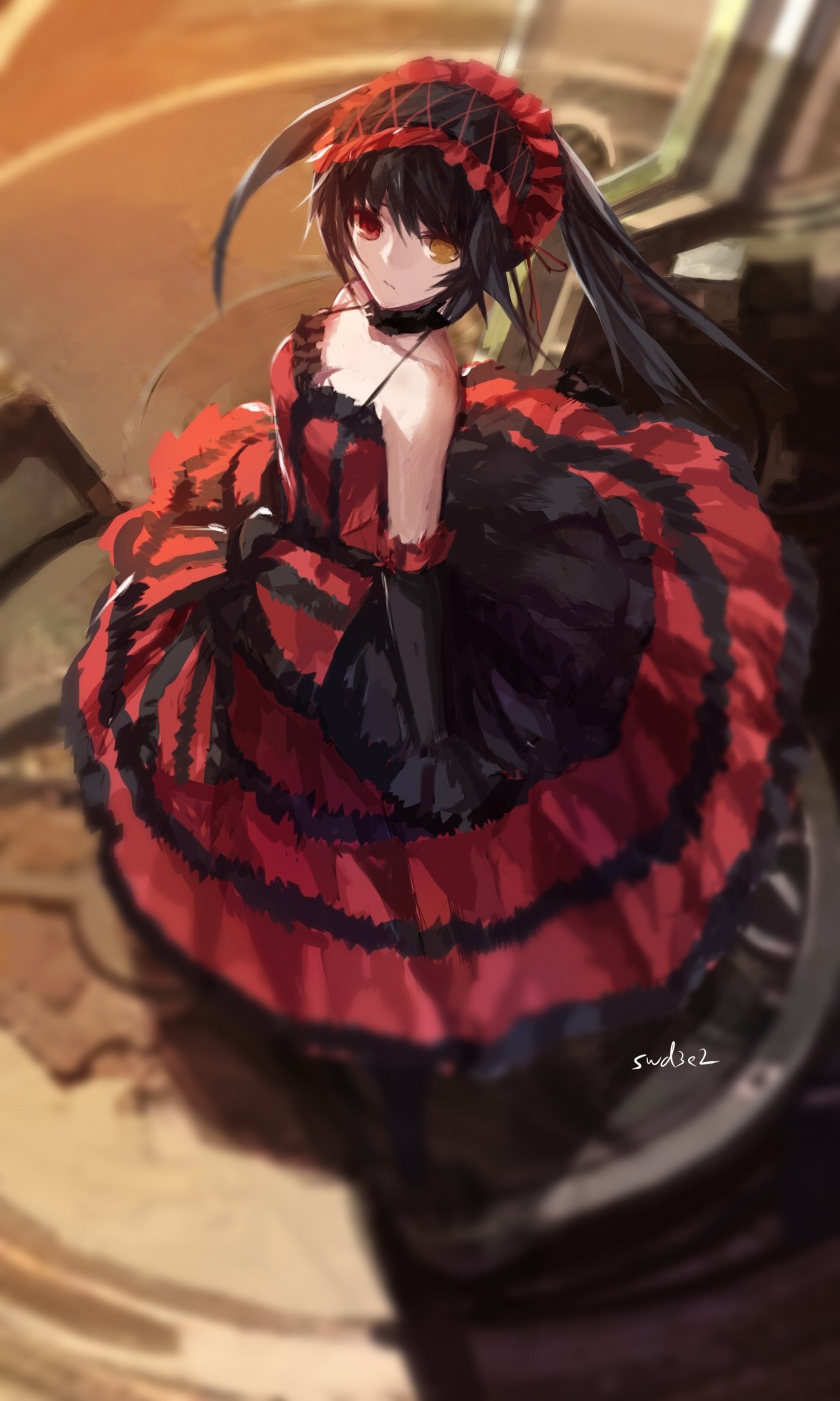 Tokisaki Kurumi from Date A Live HD Wallpaper