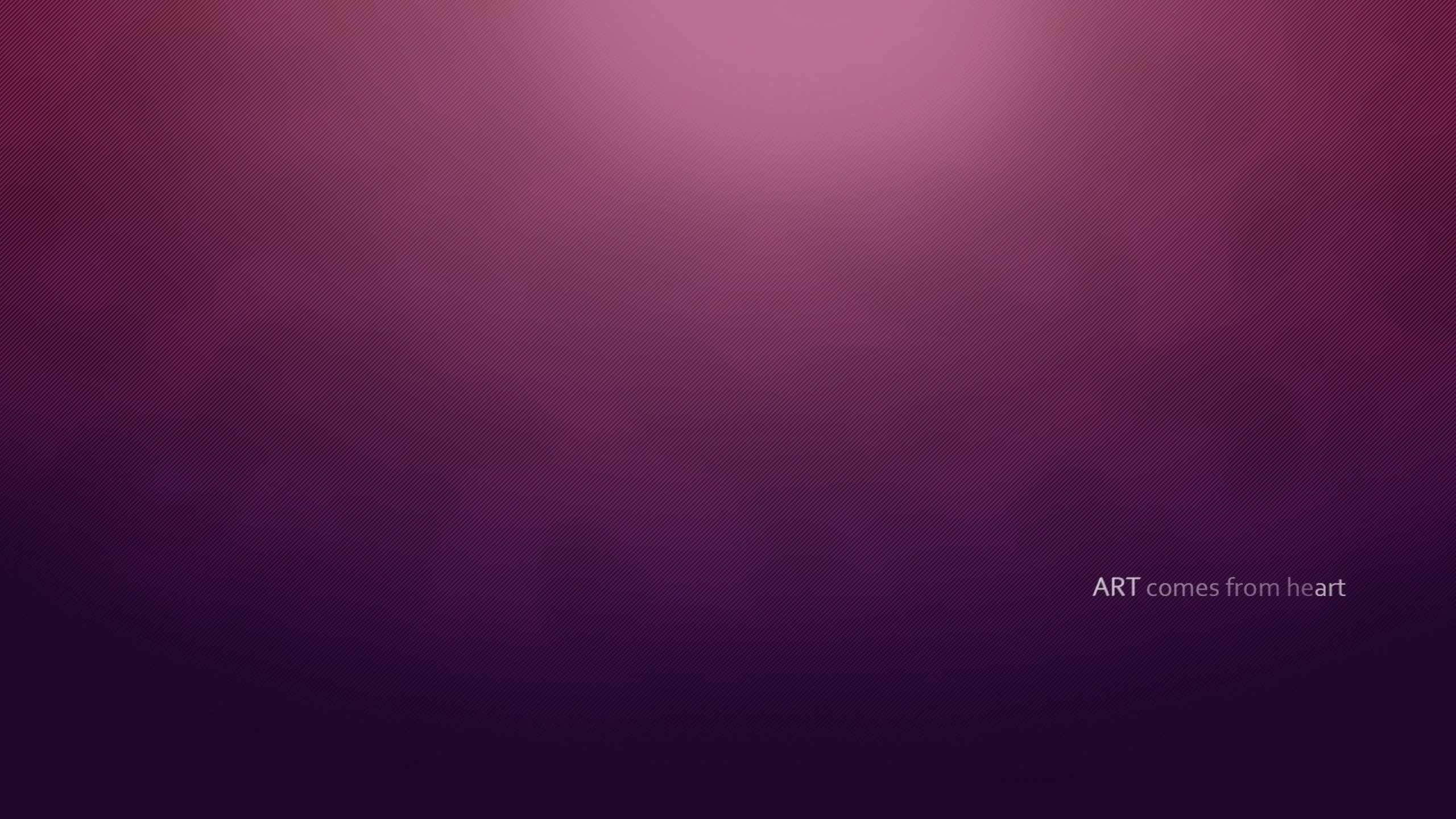ART comes from heart text HD Wallpaper