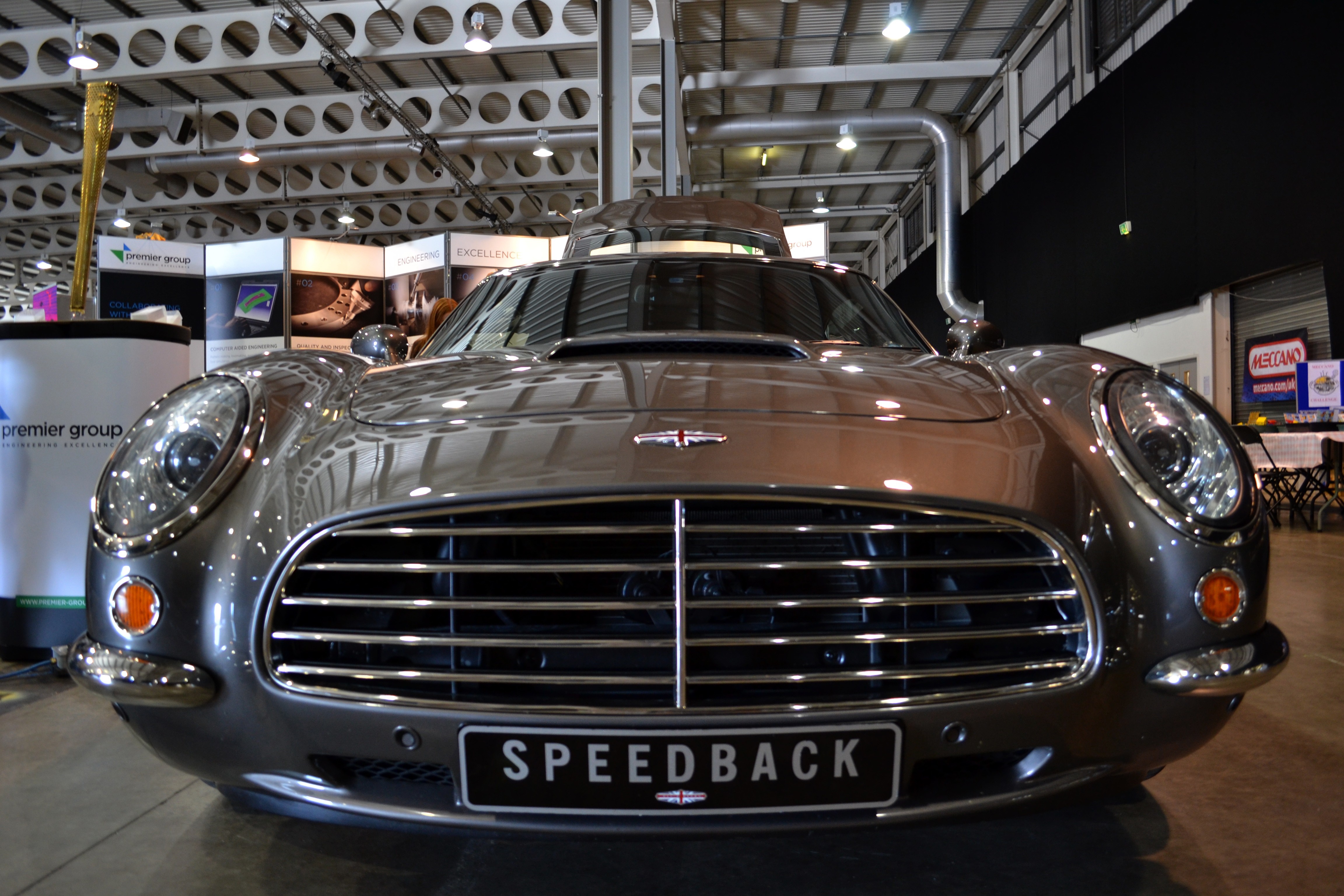 Aston Martin Speedback GT car at The Premier Group HD Wallpaper