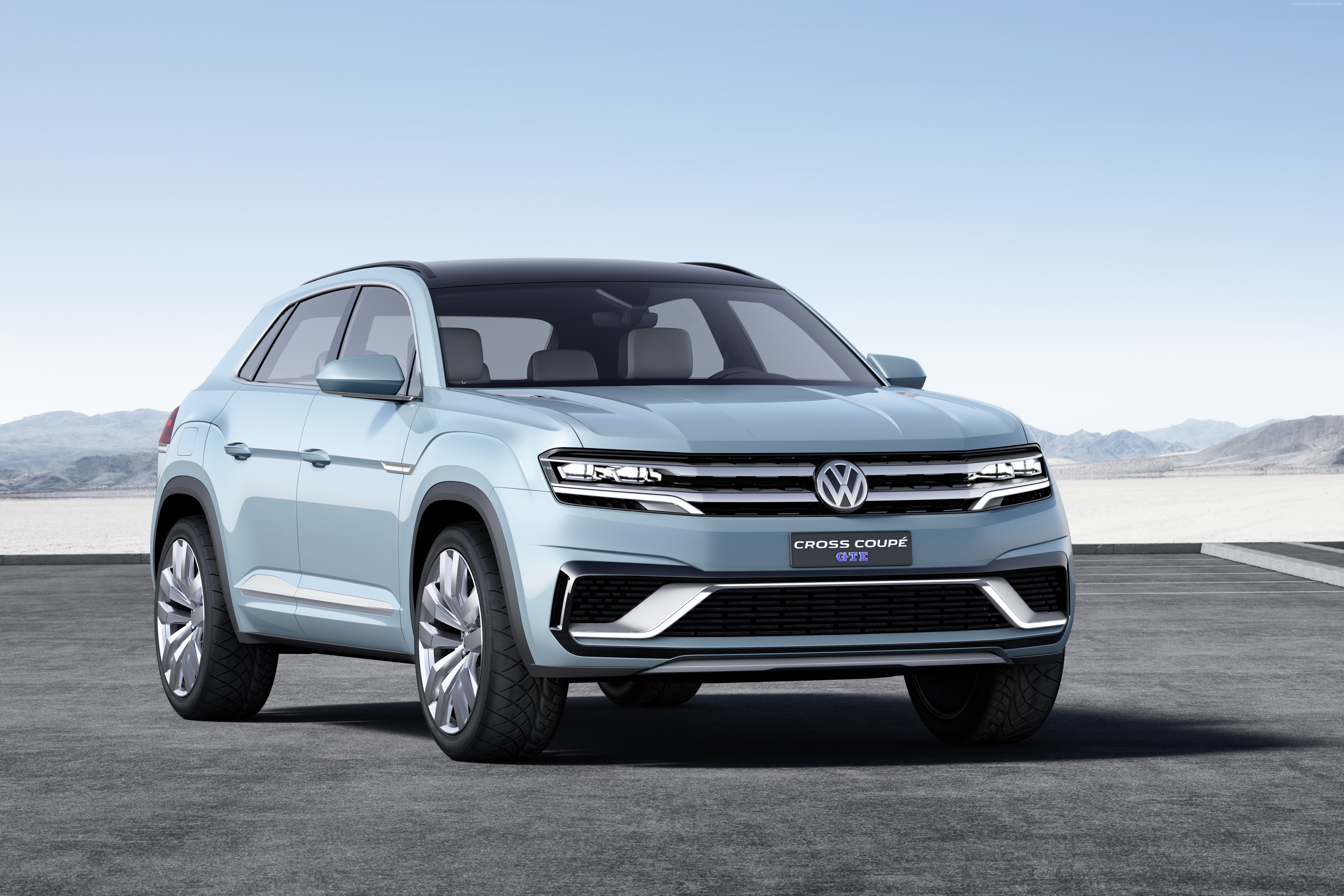 Volkswagen Cross Coupe GTE concept car HD Wallpaper