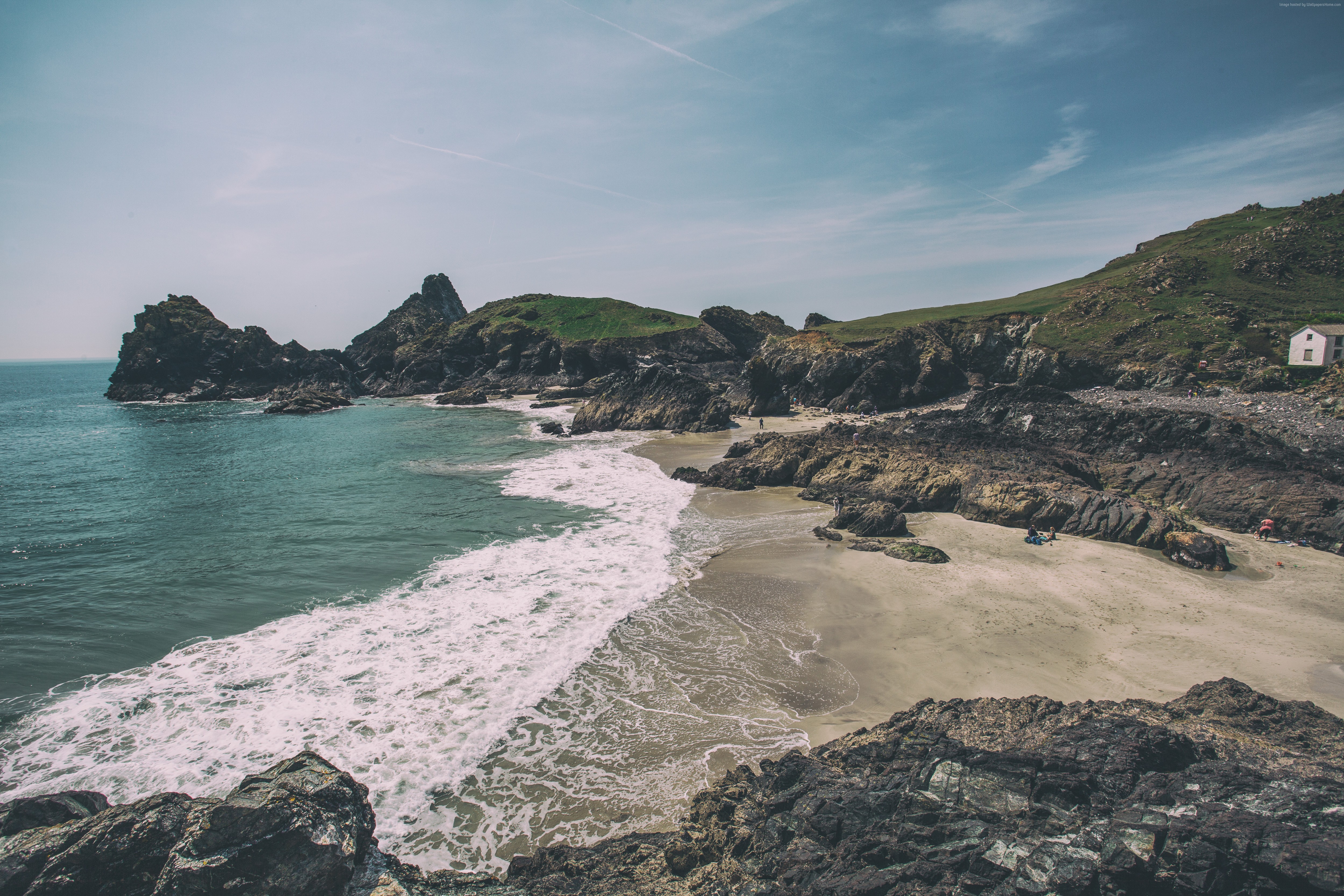 Kynance Cove, Cornwall, England HD Wallpaper