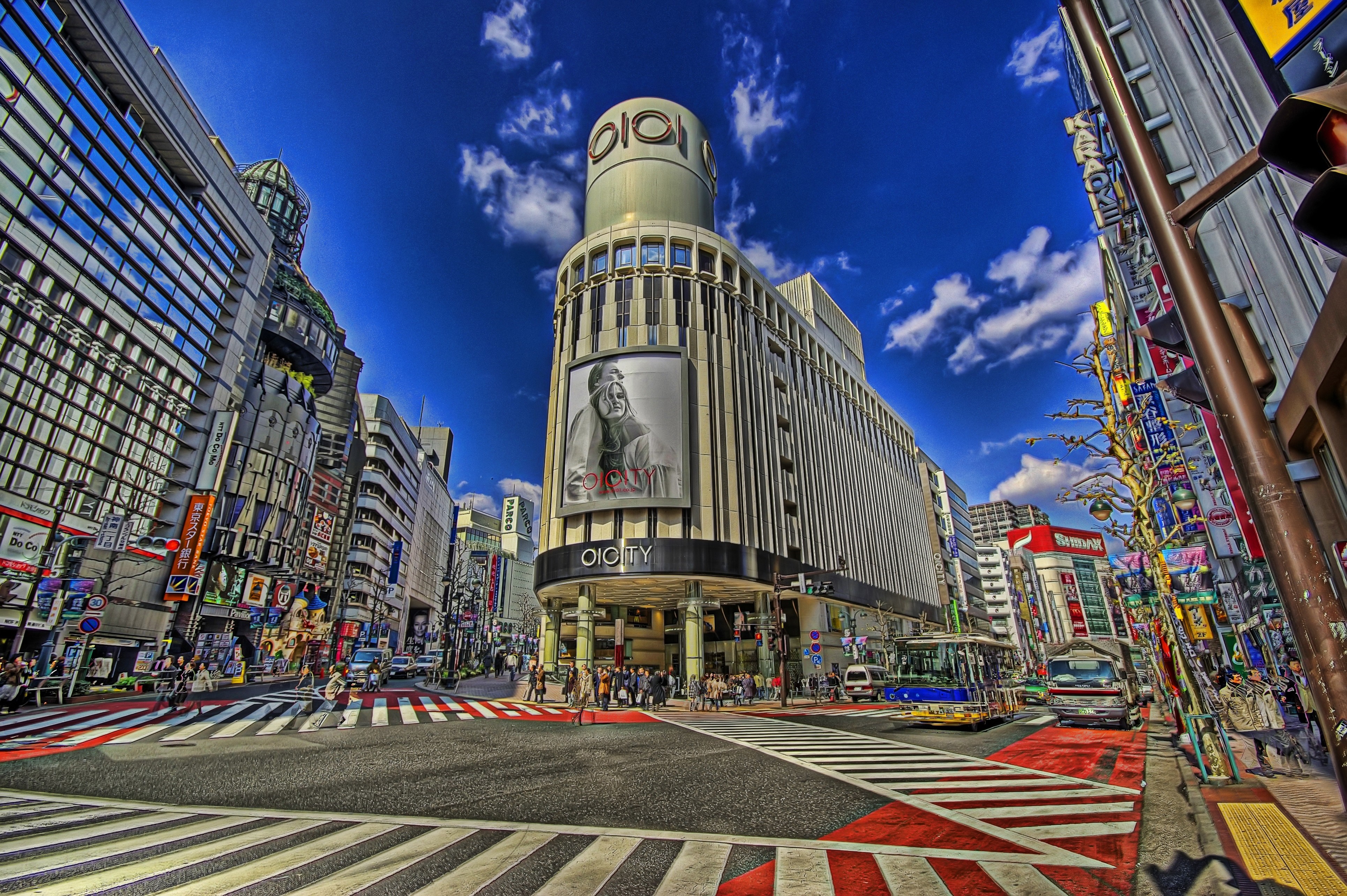 Shibuya Crossing, Tokyo, Japan HD Wallpaper