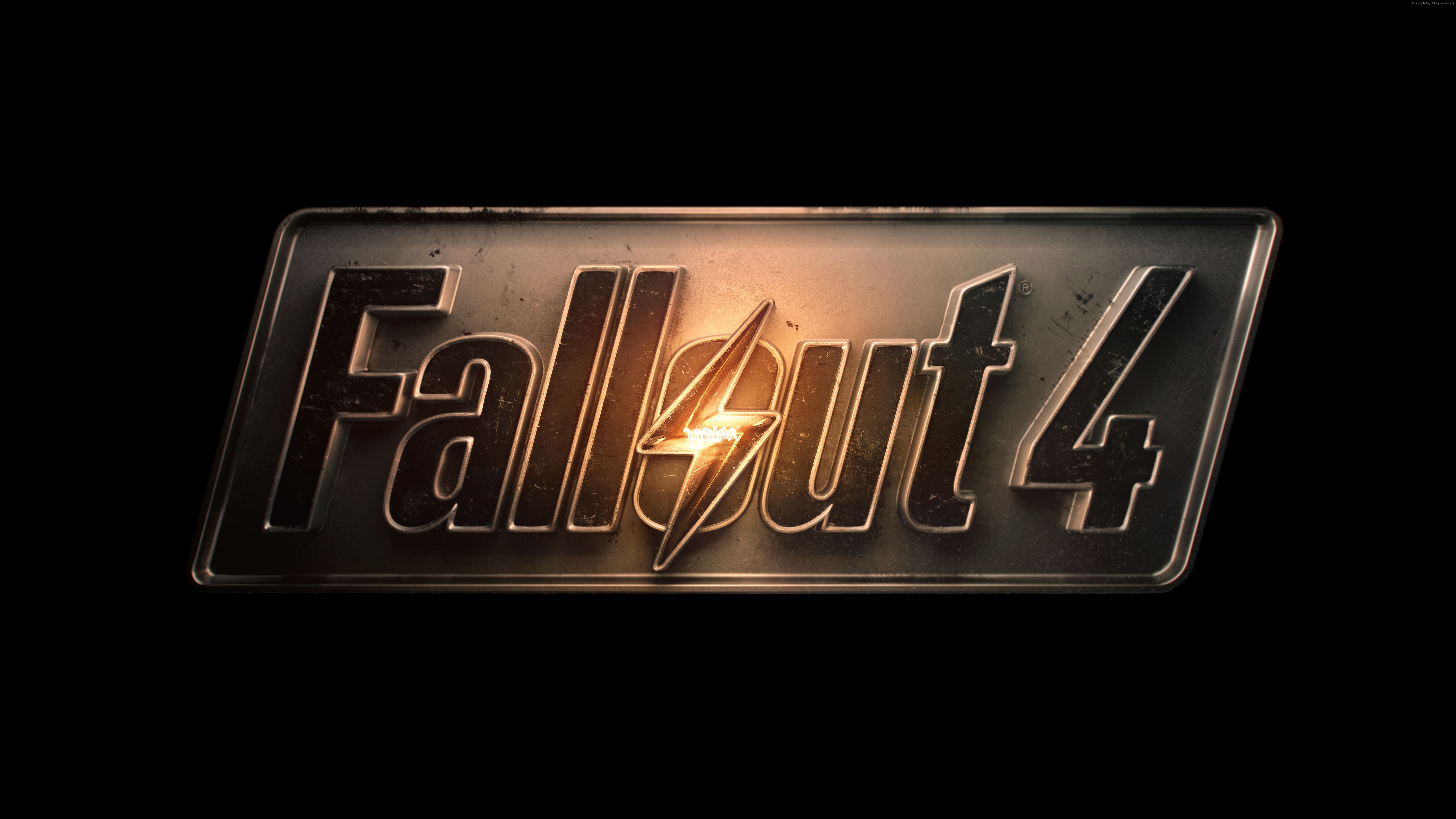 Fallout 4 logo HD Wallpaper