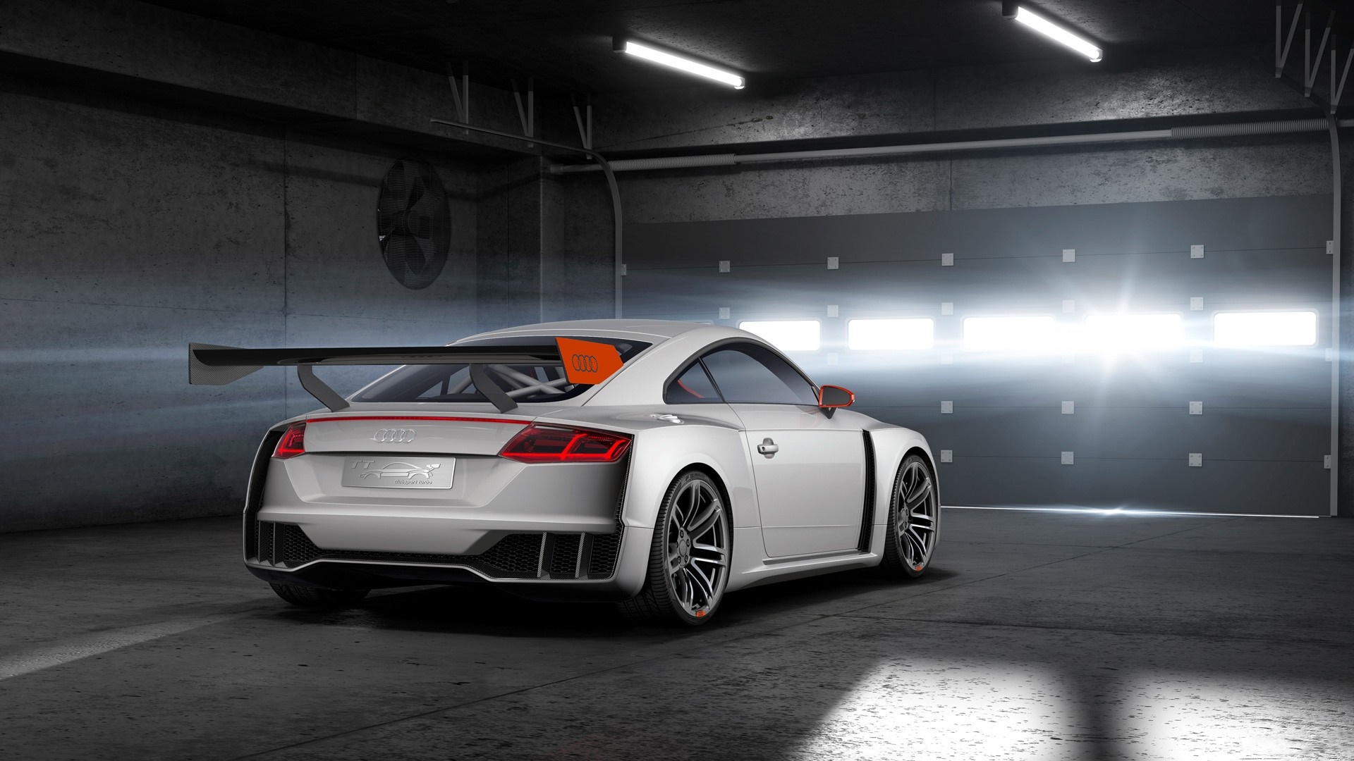 Audi TT Clubsport Turbo Concept car HD Wallpaper