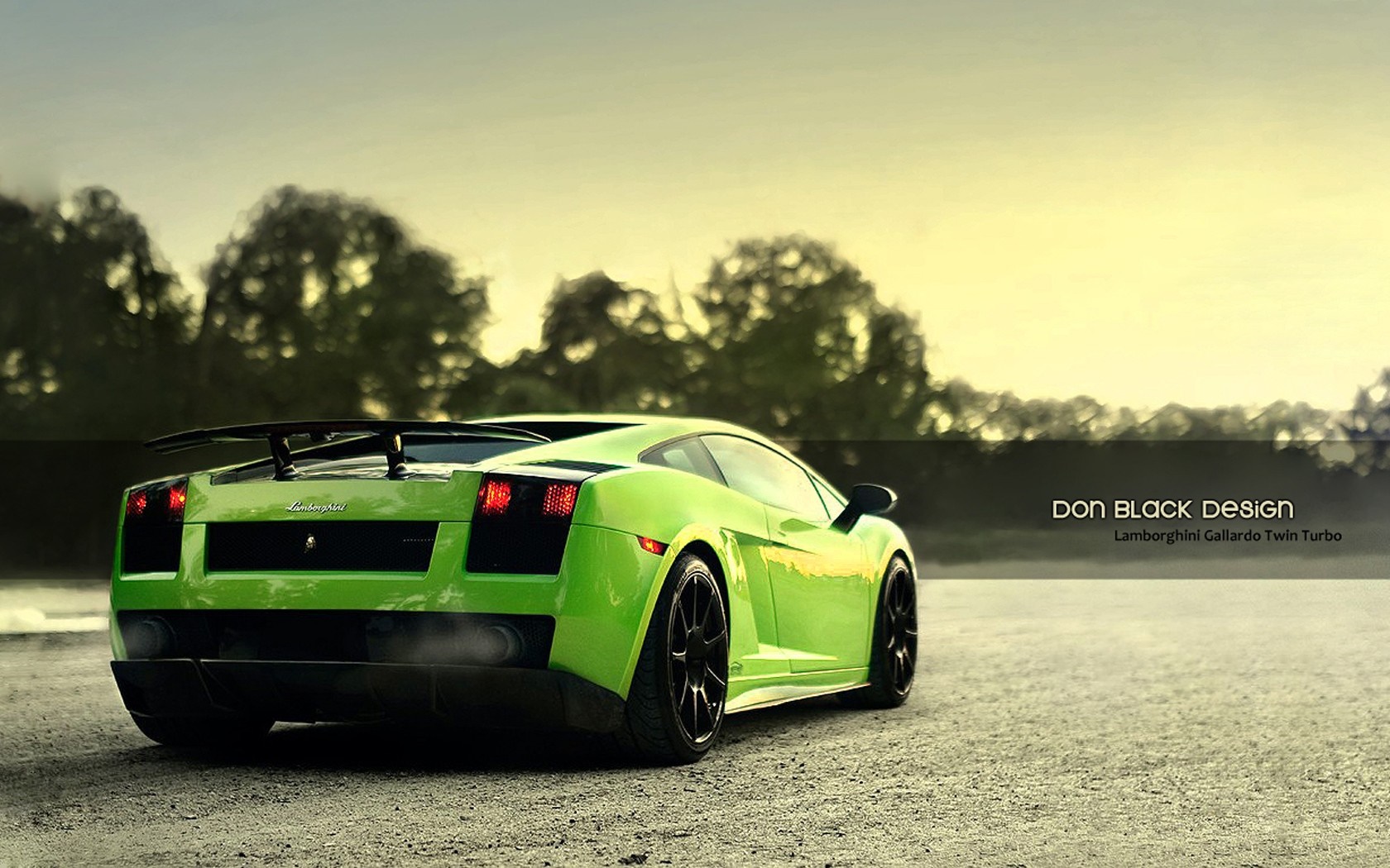 Orange Lamborghini Gallardo Super Trofeo Stradale HD Wallpaper