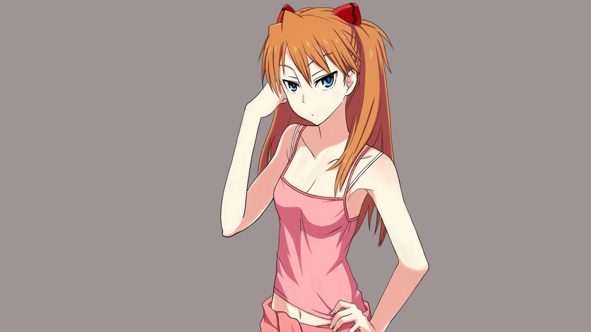 Asuka Langley Soryu from Neon Genesis Evangelion HD Wallpaper