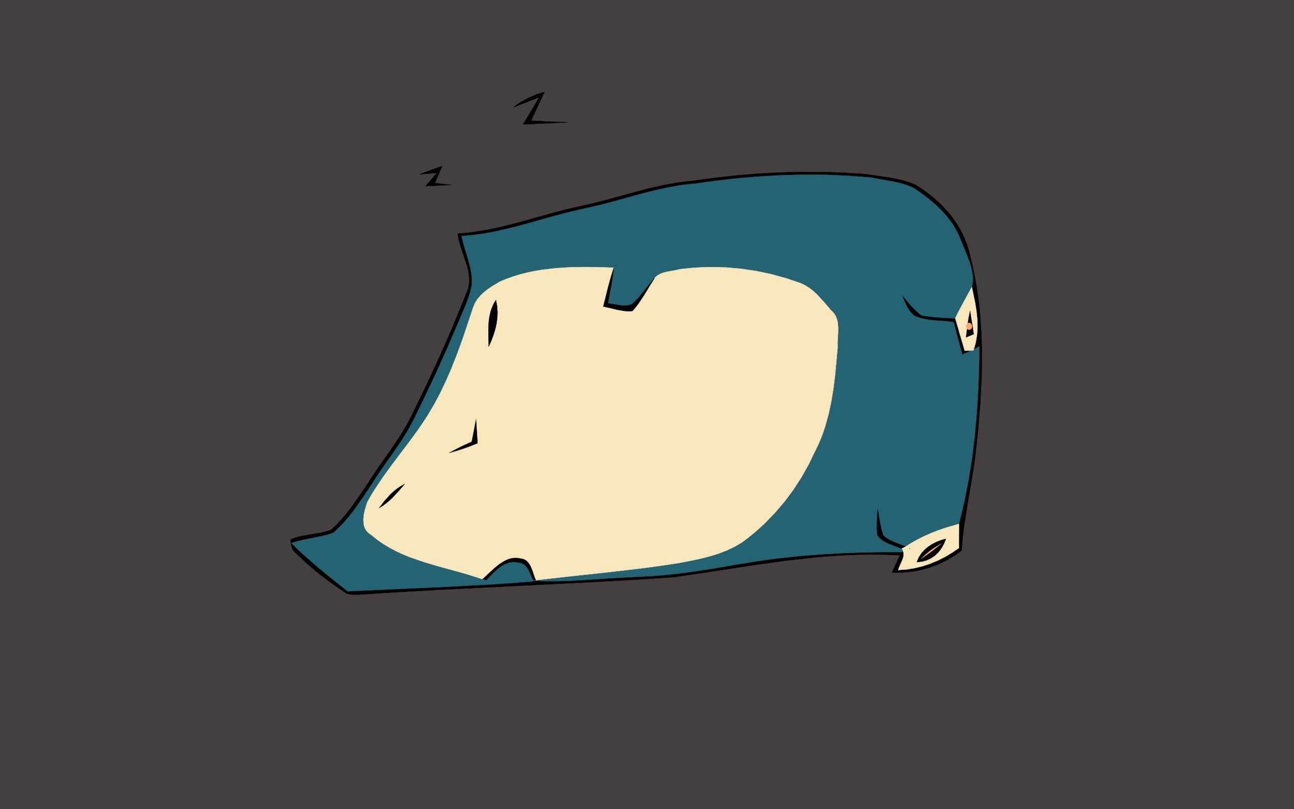 Snorlax from Pokemon sleeping HD Wallpaper