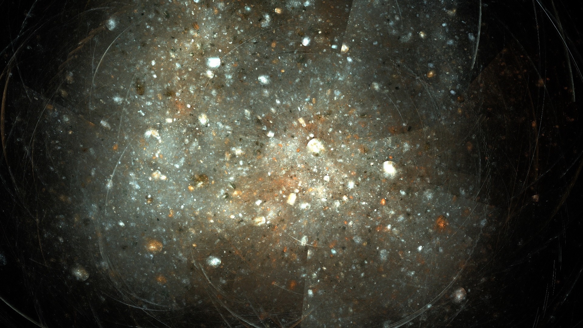 Abstract galaxy with stars and cosmic dust HD Wallpaper