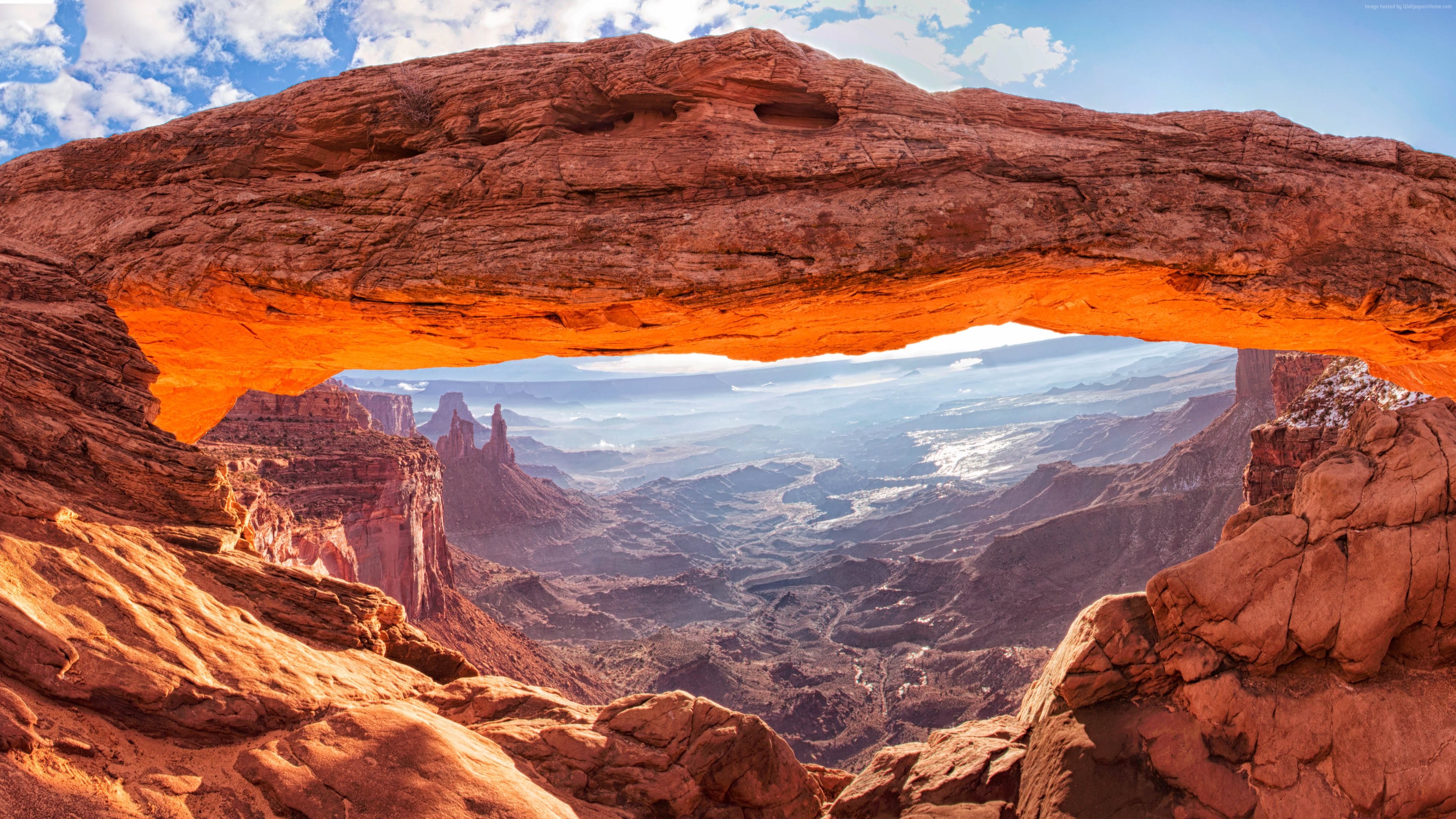 Utah, 4k, wallpaper, Canyonlands National Park, USA HD Wallpaper