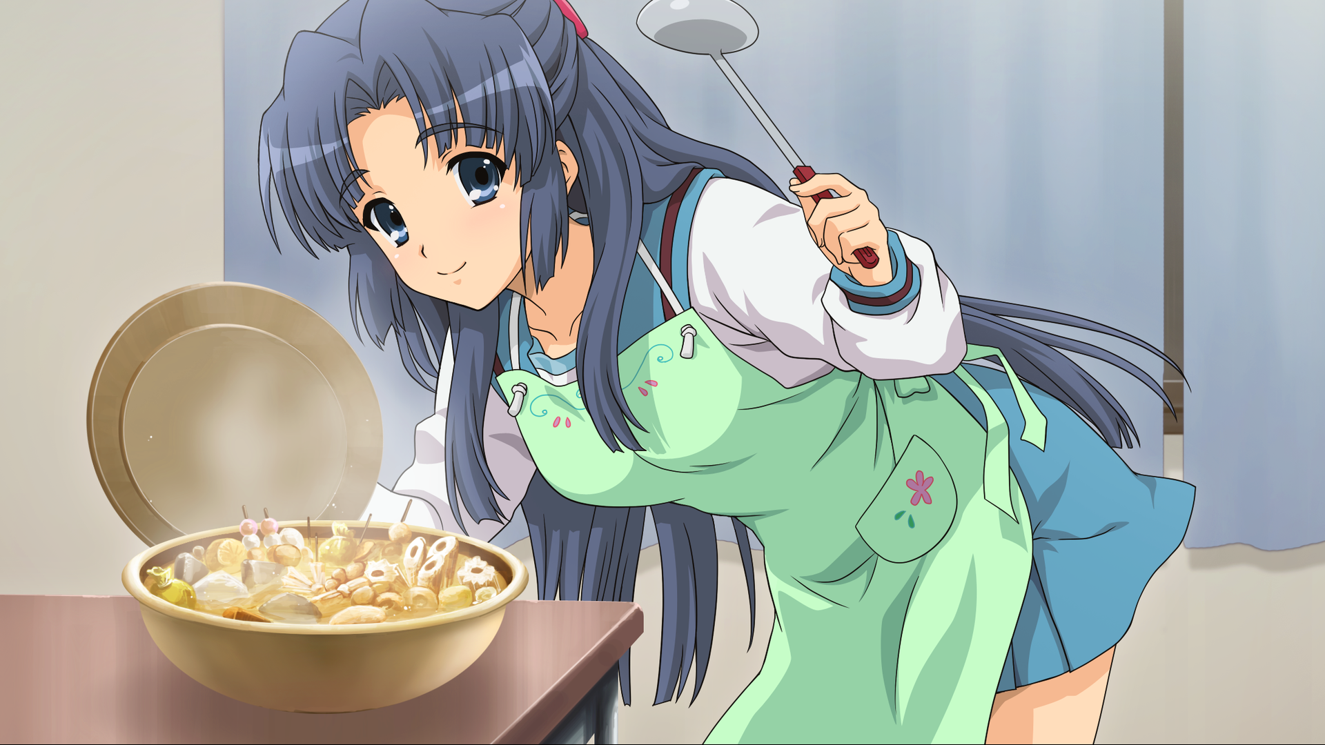 Kyon from The Melancholy of Haruhi Suzumiya cooking HD Wallpaper