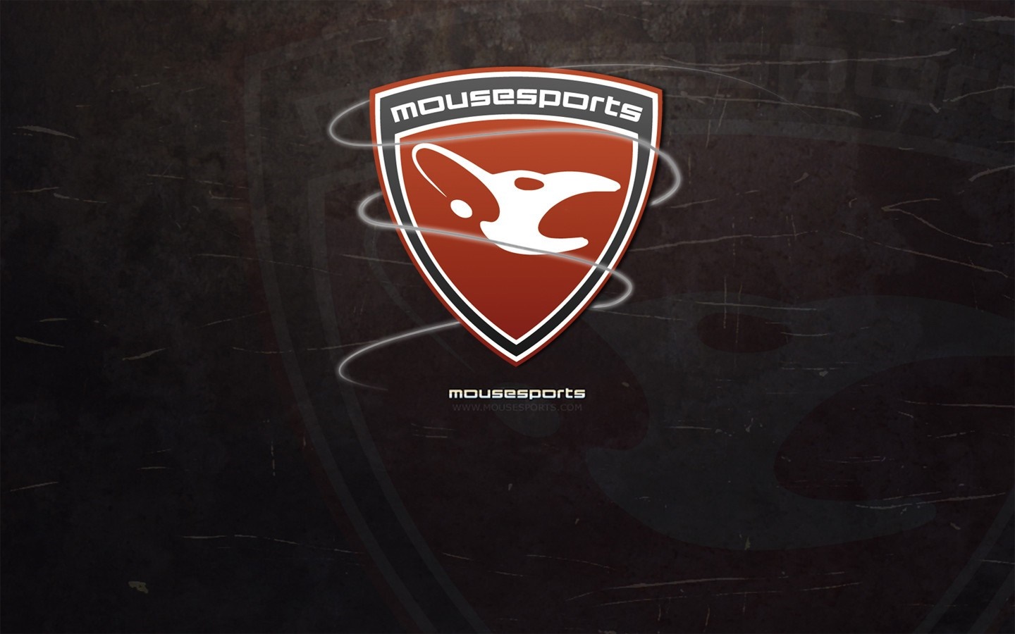 mousesports logo on a dark background HD Wallpaper