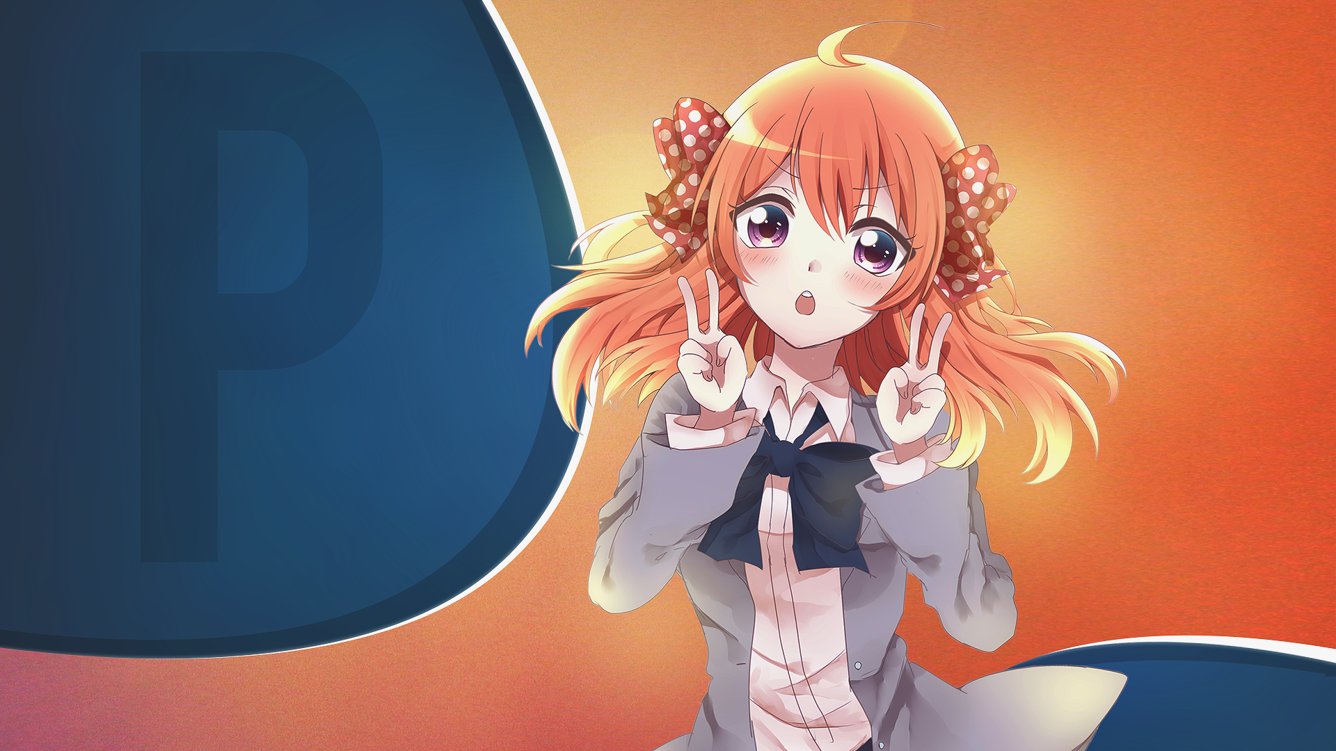 Sakura Chiyo from Gekkan Shoujo Nozaki-kun HD Wallpaper