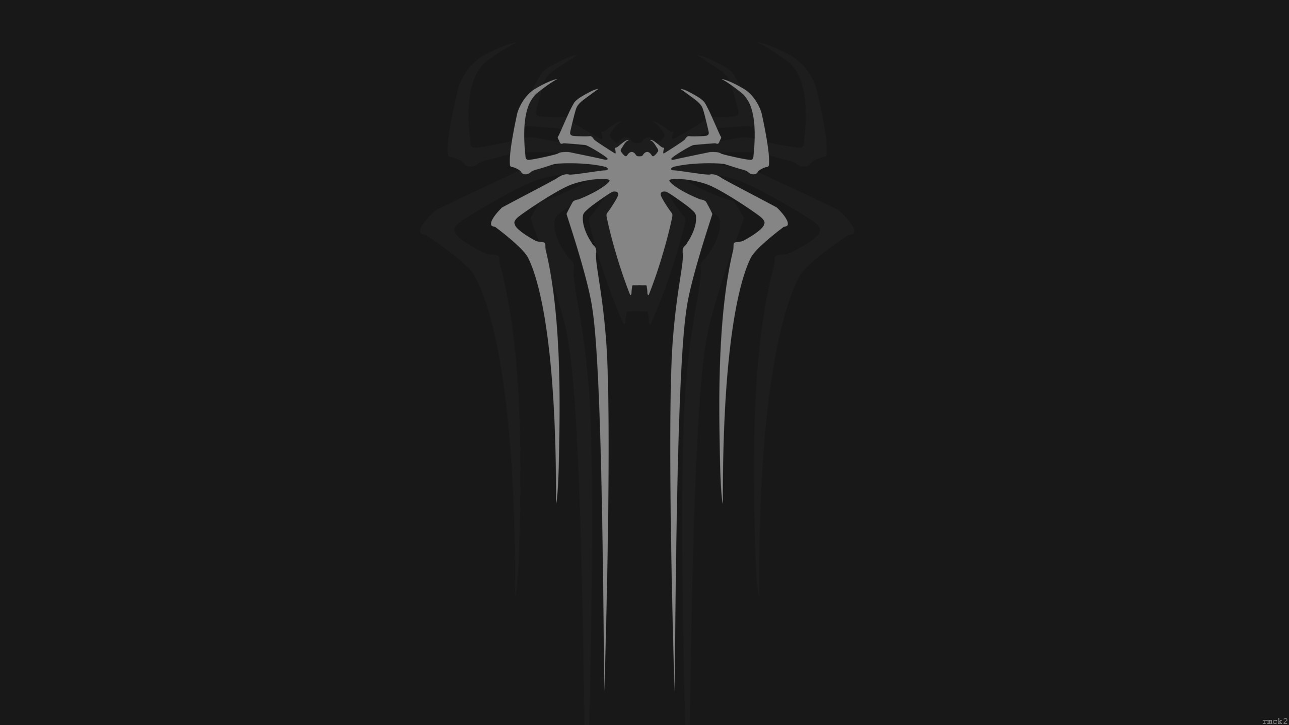 Spider-Man Logo Minimalist Illustration HD Wallpaper