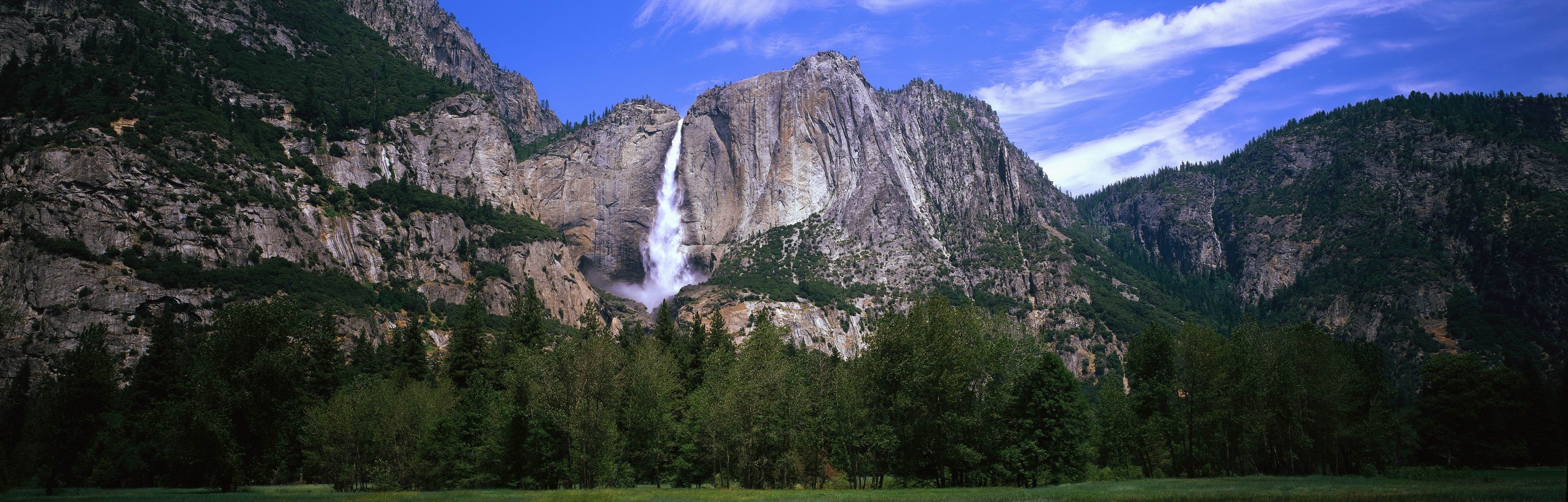Yosemite National Park Waterfall HD Wallpaper