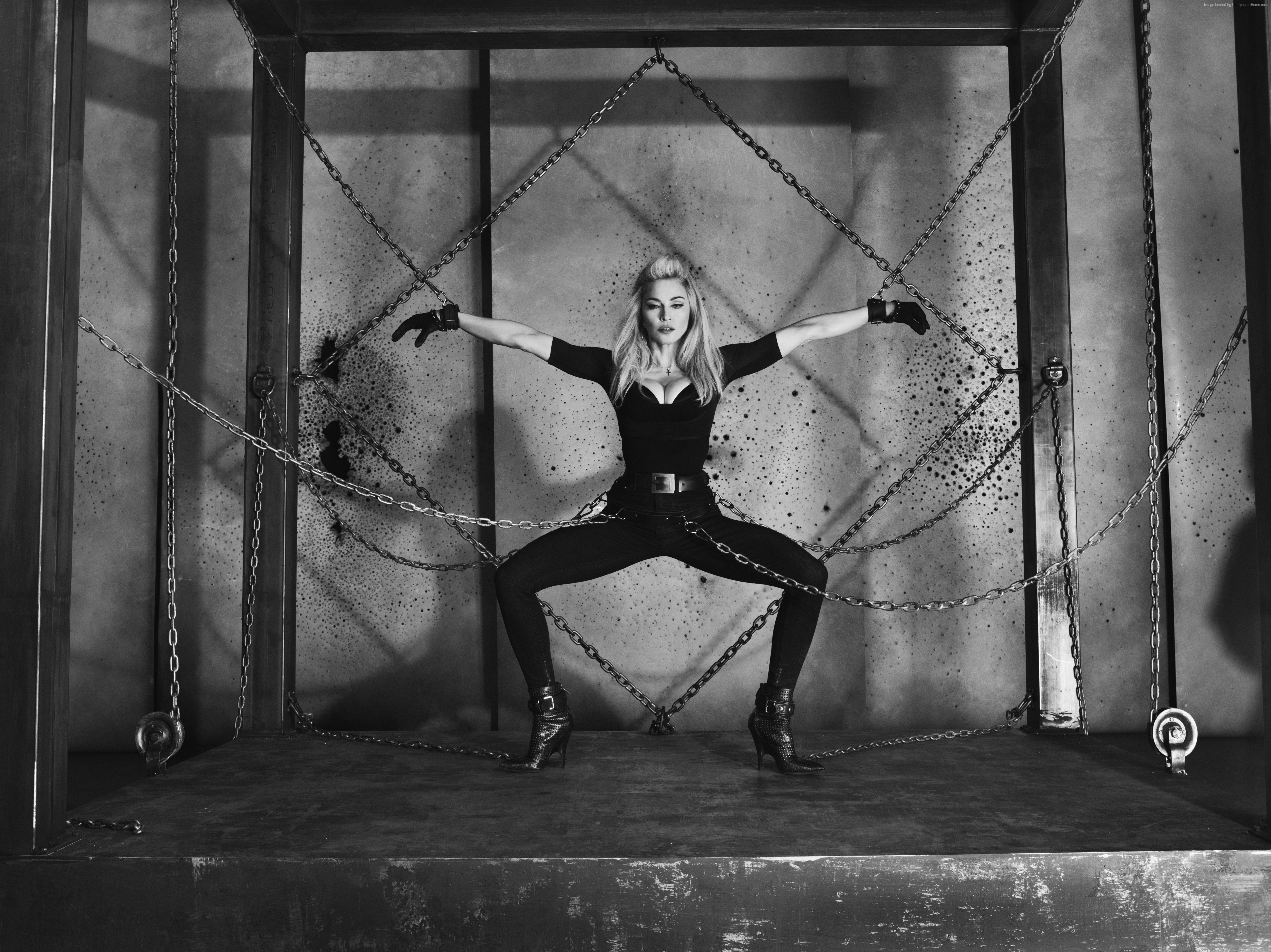 Madonna in chains HD Wallpaper