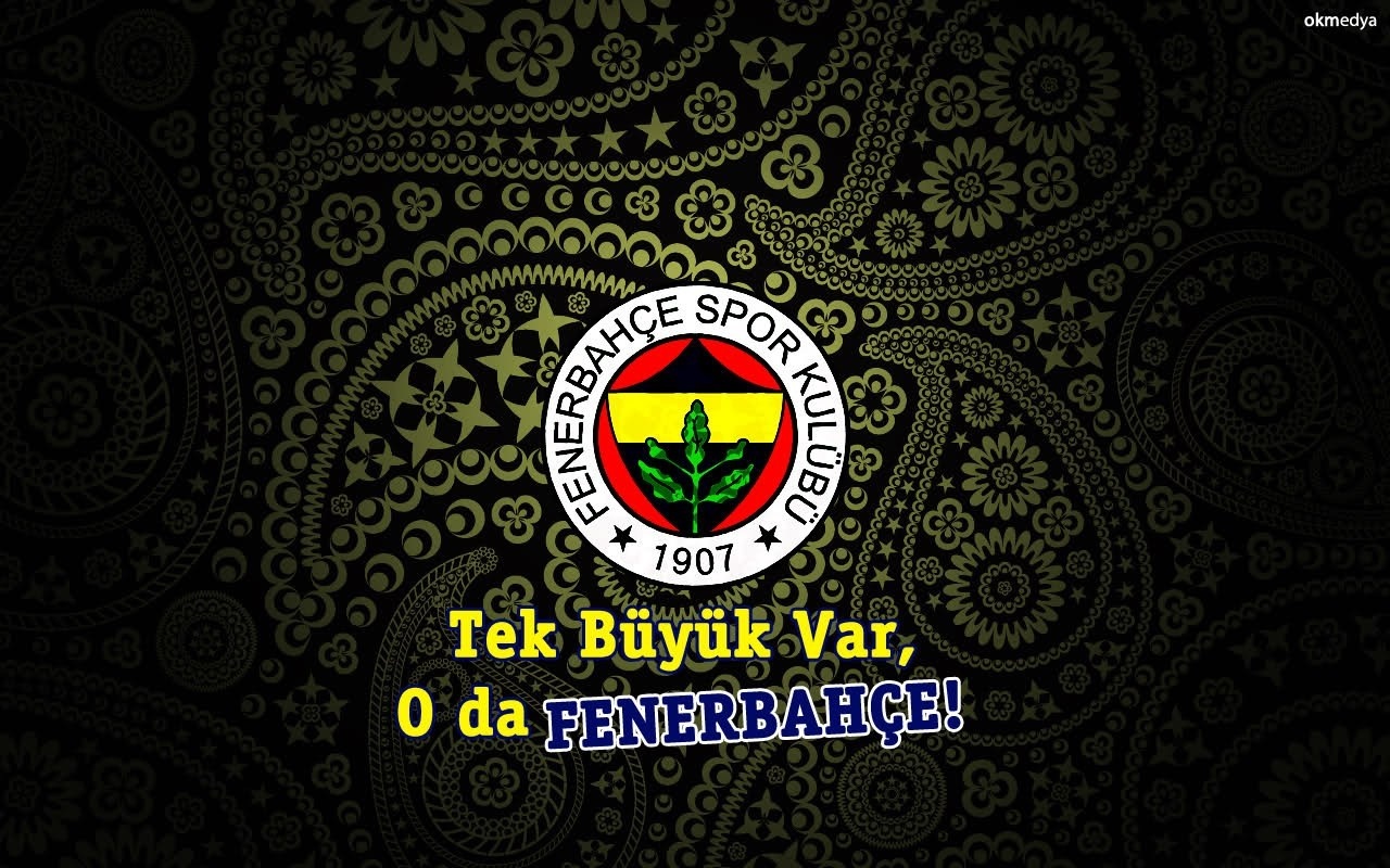 Fenerbahçe Spor Kulübü logo and text HD Wallpaper