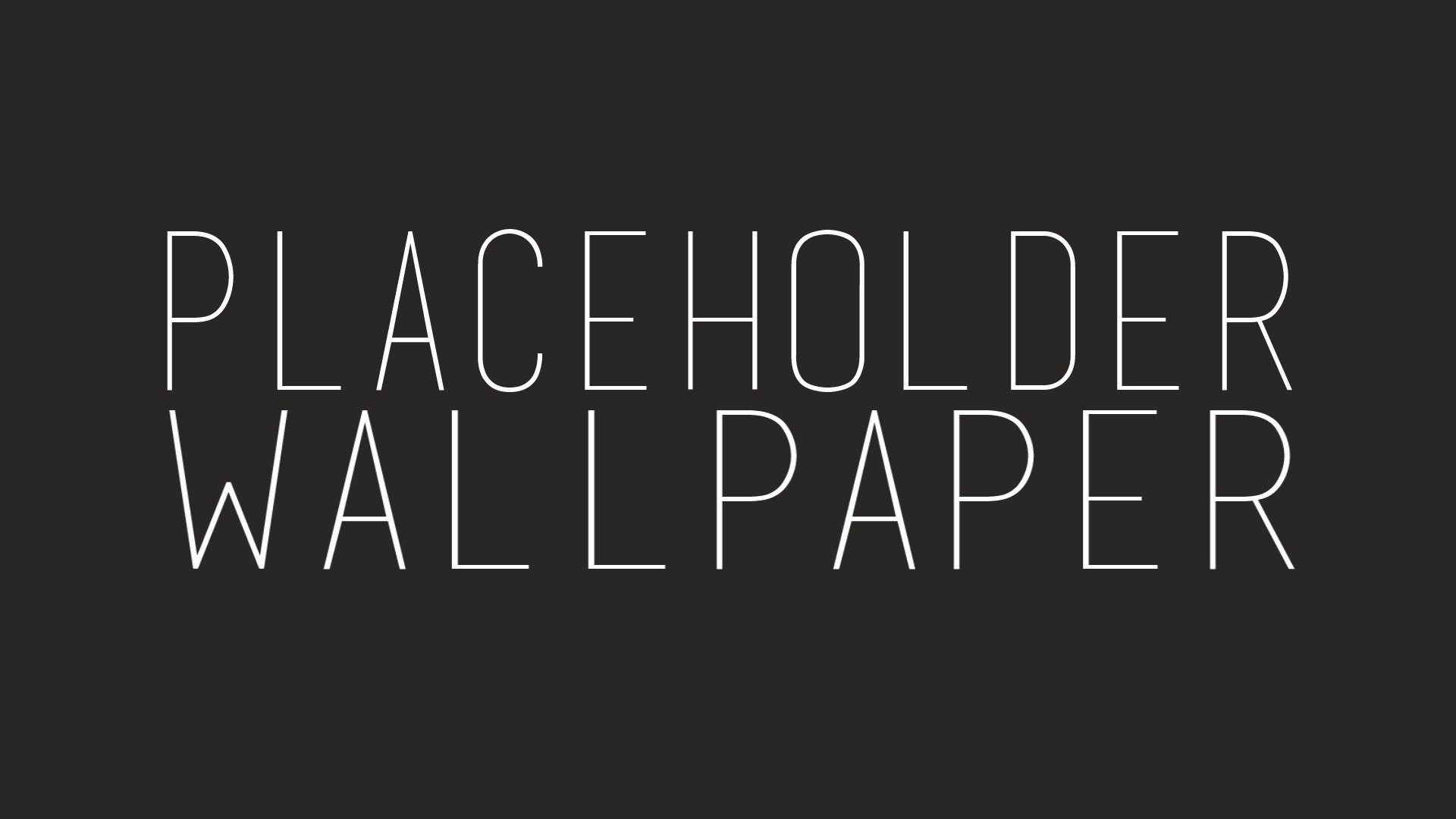 Placeholder Wallpaper Text HD Wallpaper