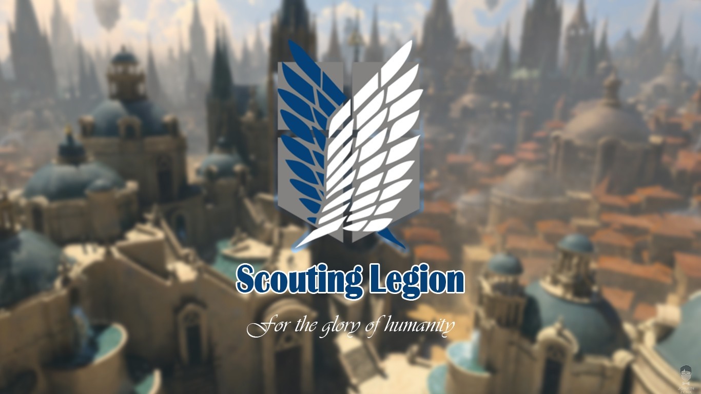 Scouting Legion from Shingeki no Kyojin HD Wallpaper