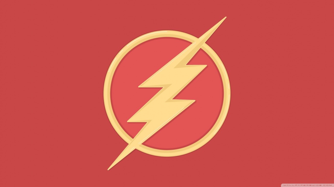 The Flash logo from DC Comics HD Wallpaper