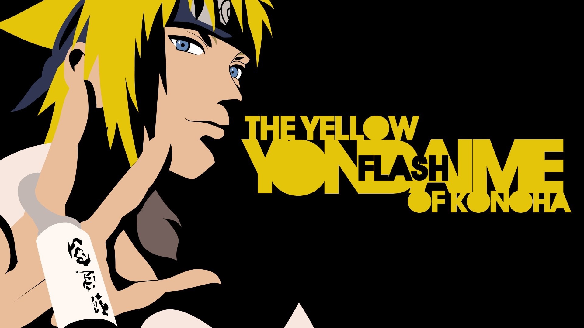 Minato Namikaze The Yellow Flash of Konoha from Naruto HD Wallpaper