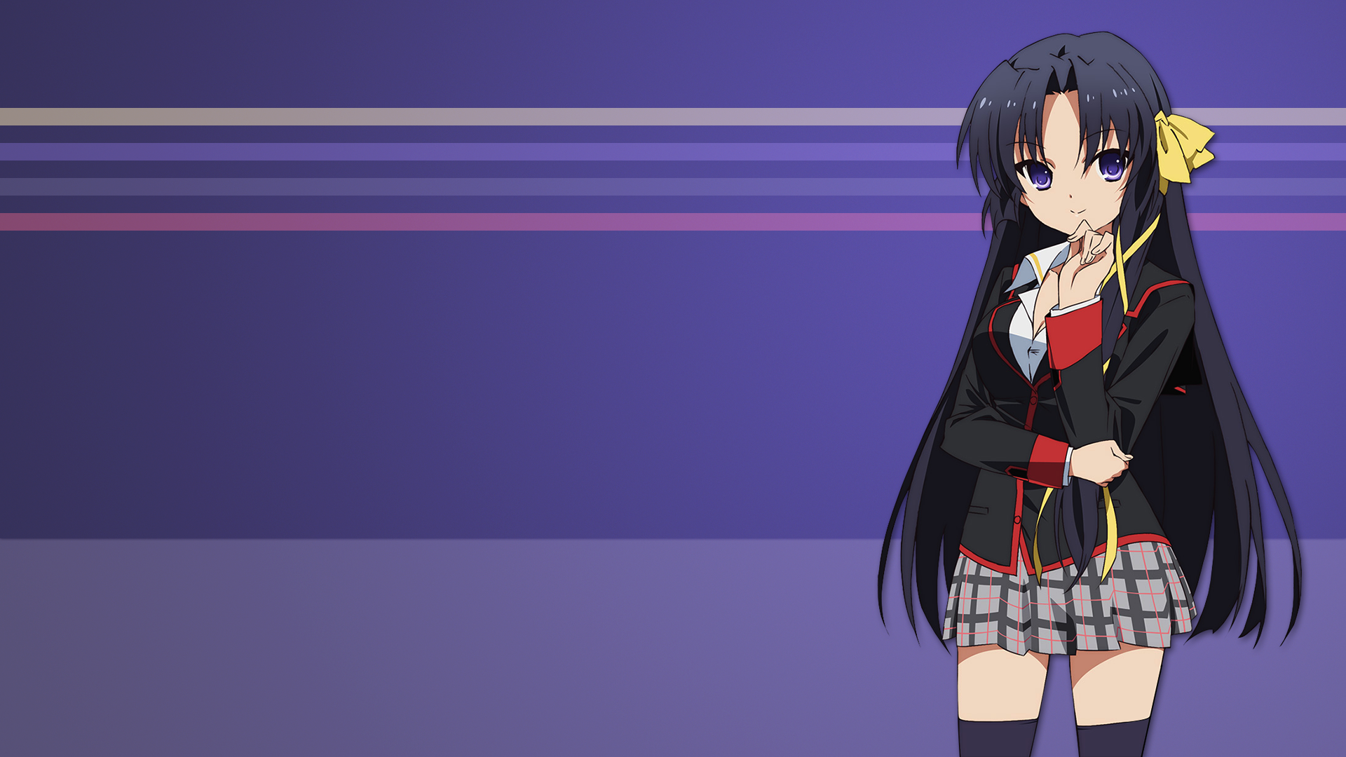 Kurugaya Yuiko from Little Busters! HD Wallpaper