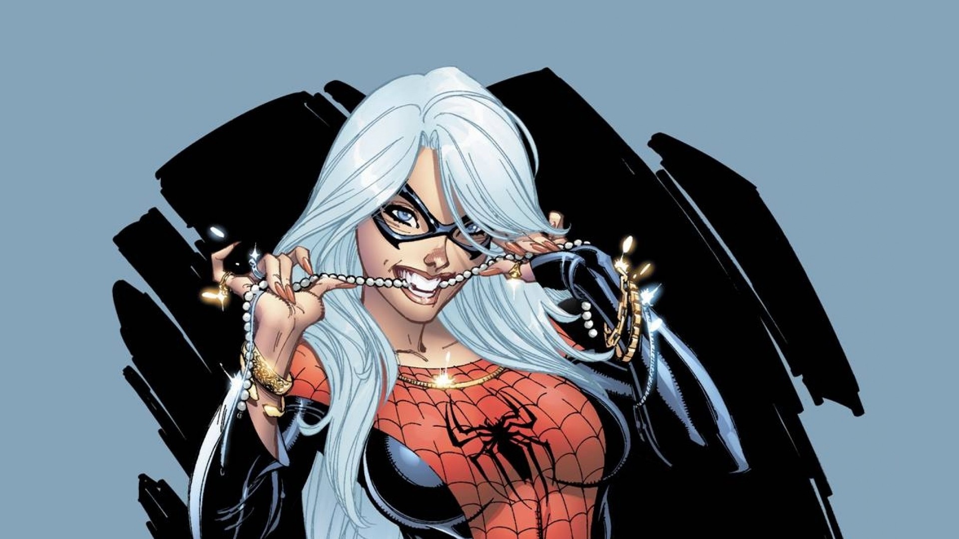 Black Cat from Marvel Comics by J Scott Campbell HD Wallpaper