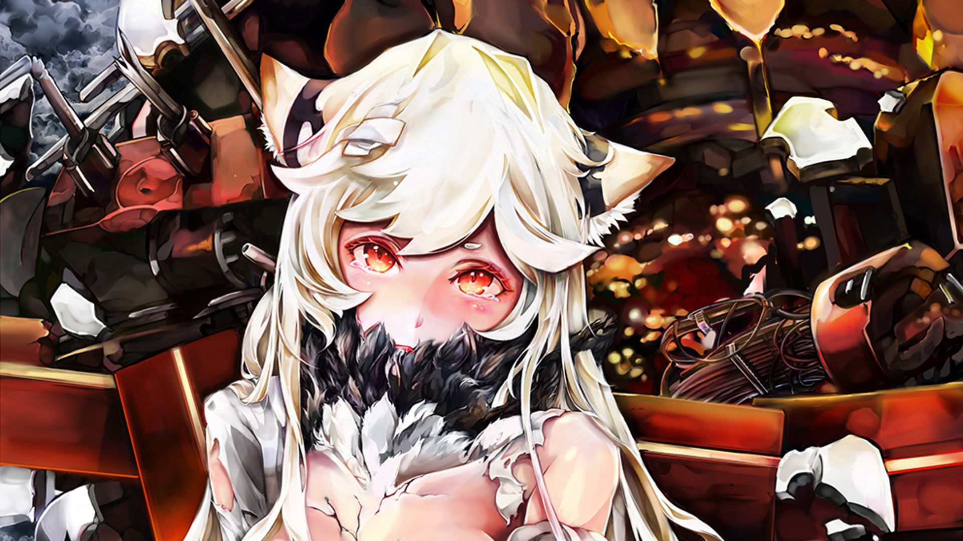 Midway Hime from Kantai Collection HD Wallpaper