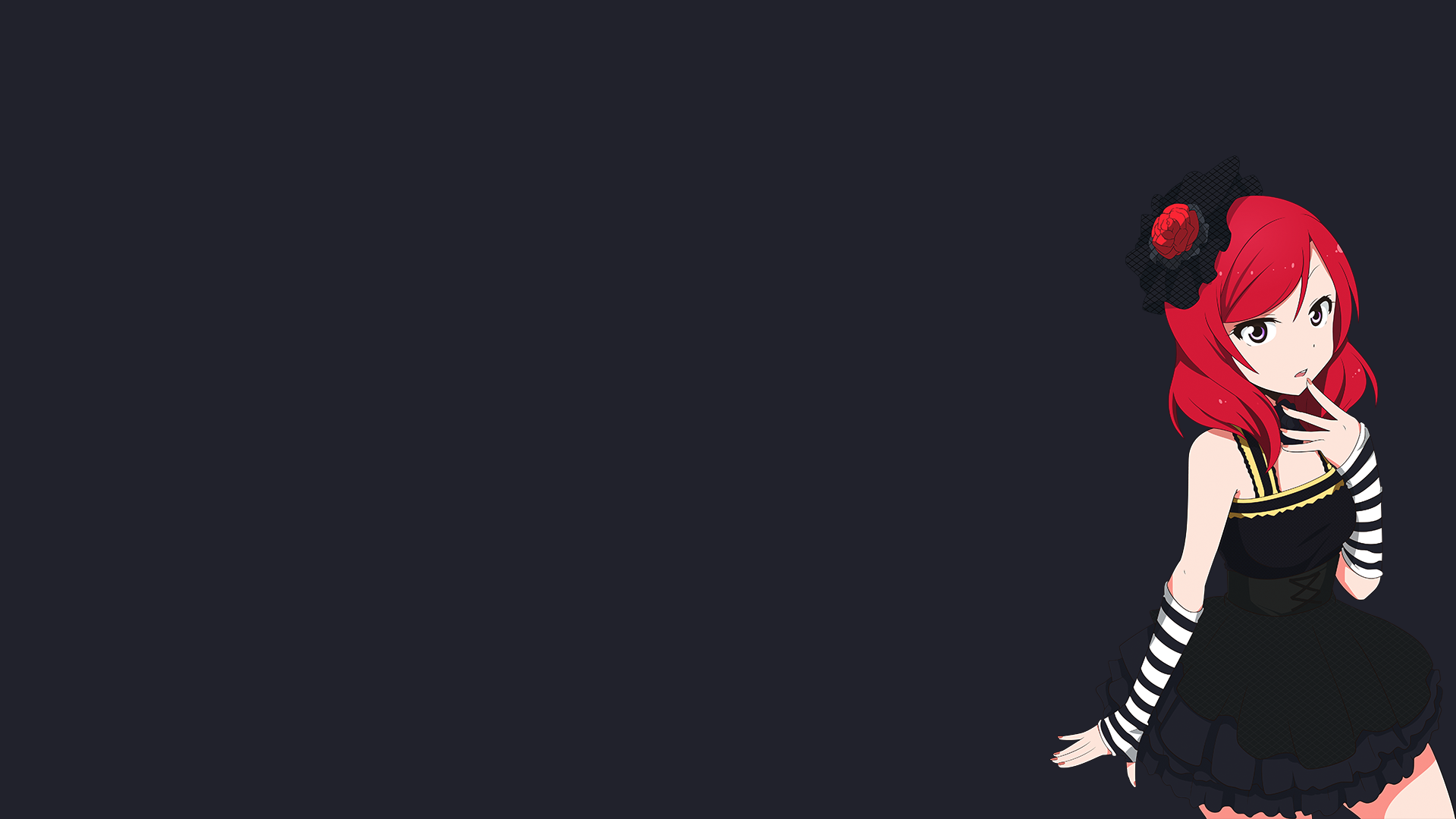 Nishikino Maki from Love Live HD Wallpaper