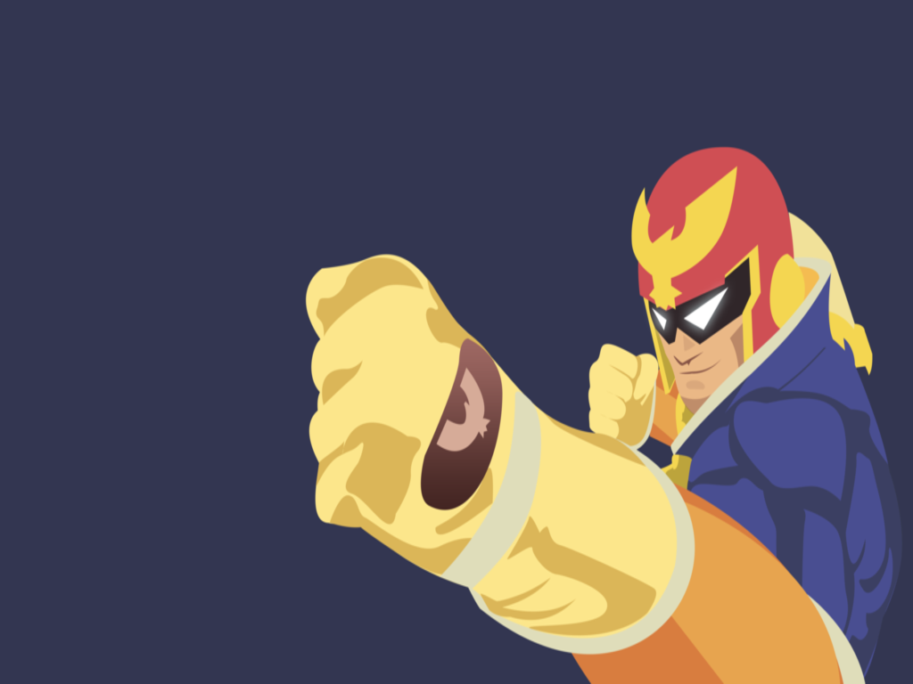 Captain Falcon from F-Zero HD Wallpaper
