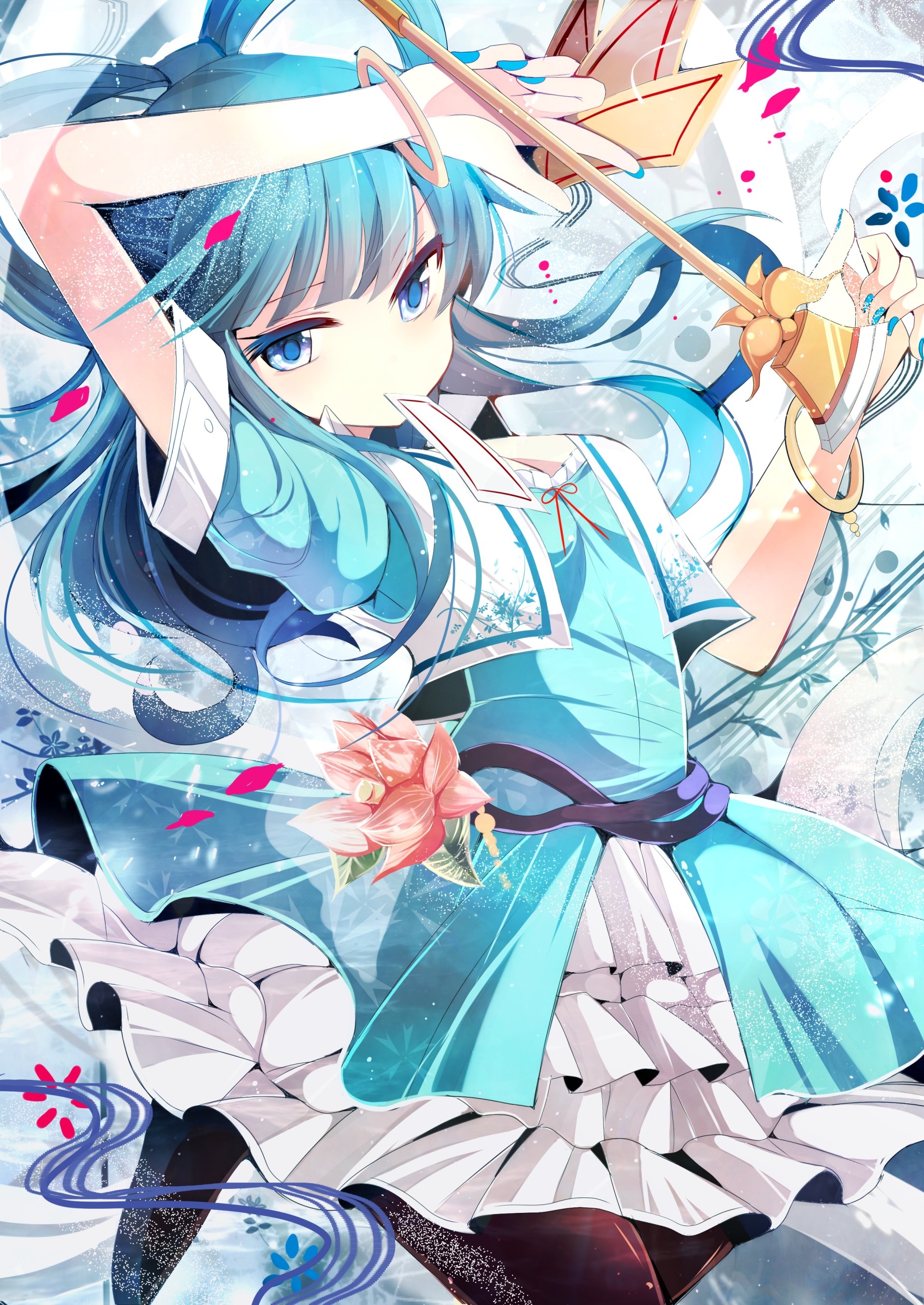 Kaku Seiga from Touhou Project HD Wallpaper