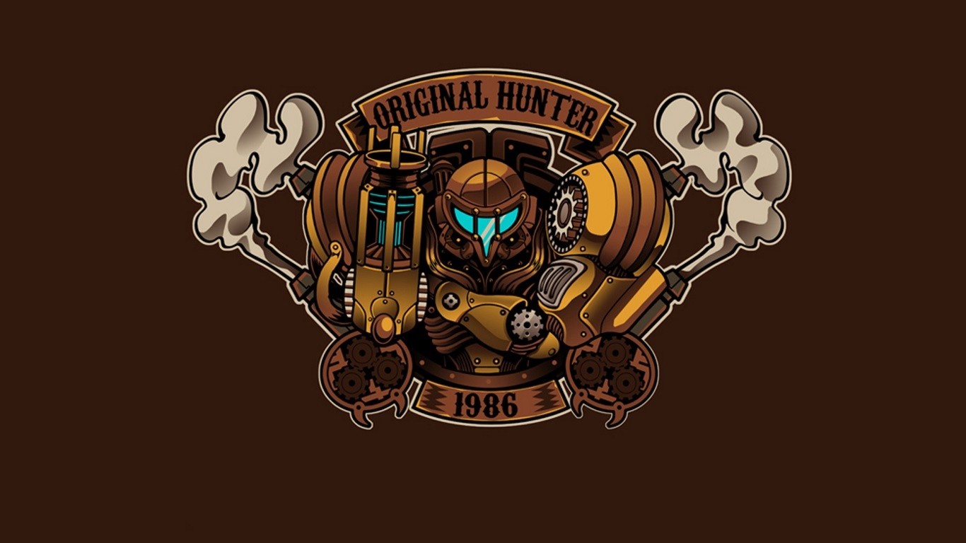 Steampunk Samus Aran from Metroid HD Wallpaper
