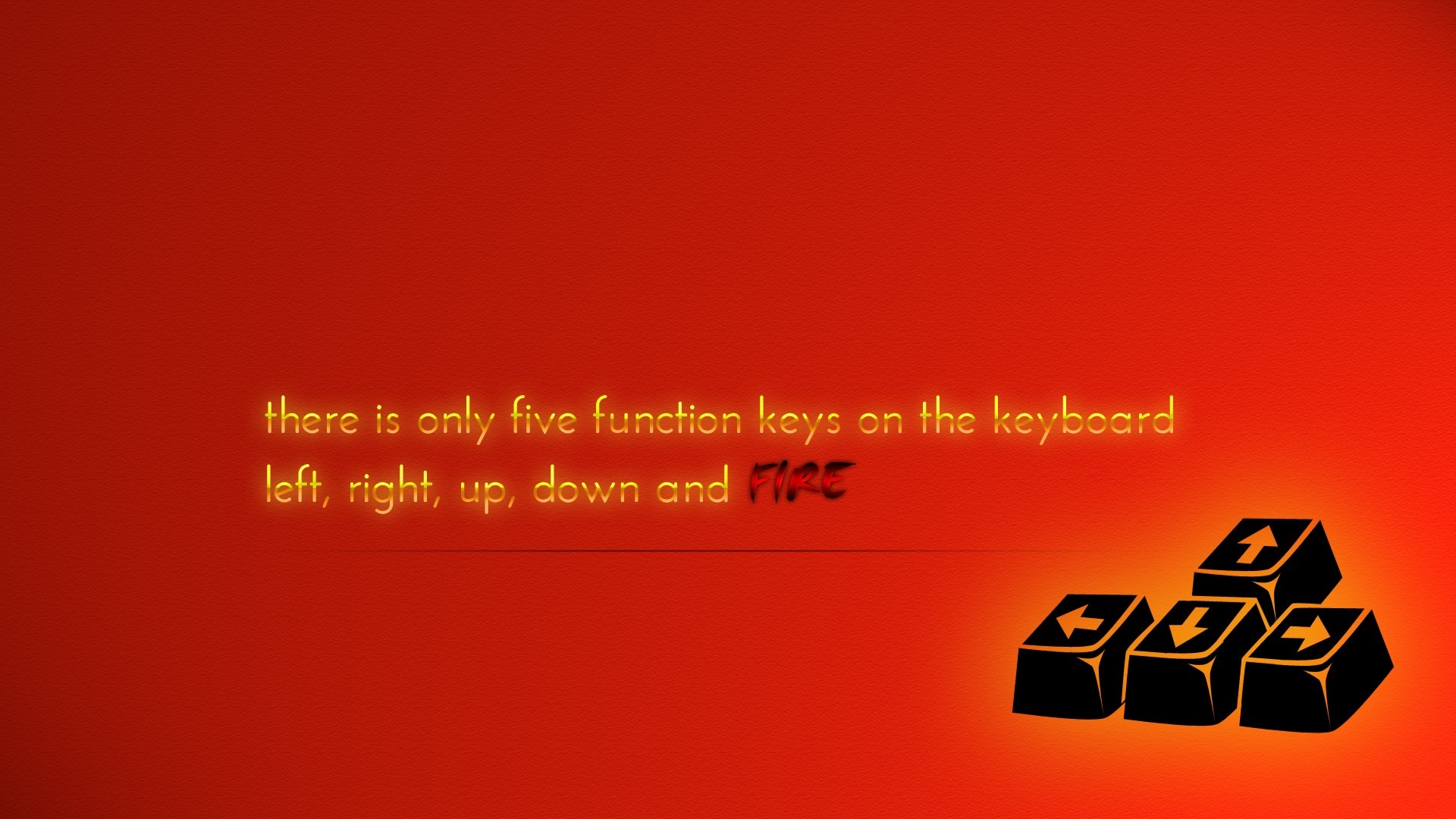 Keyboard function keys with text HD Wallpaper
