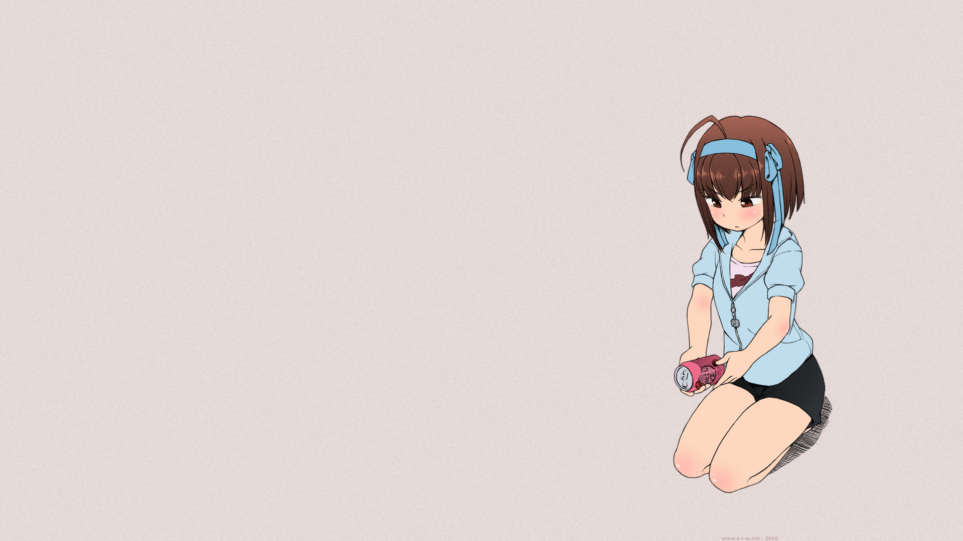 Takanashi Sora from Papa no Iukoto wo Kikinasai holding a can HD Wallpaper