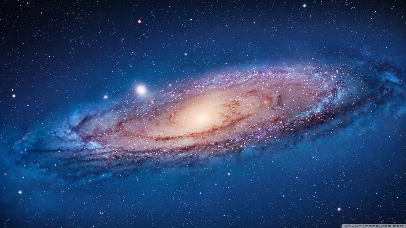 Andromeda Galaxy in Space HD Wallpaper