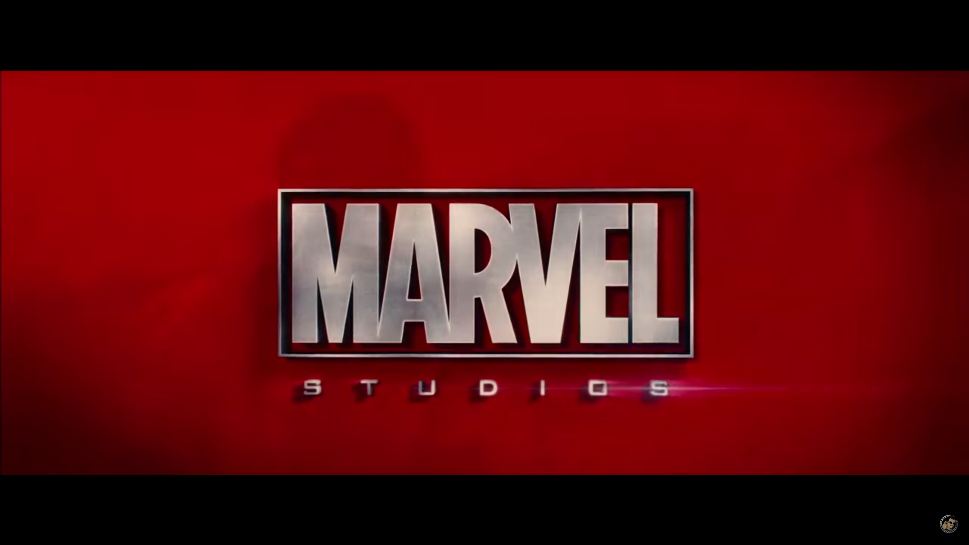 Marvel Studios logo on a red background HD Wallpaper