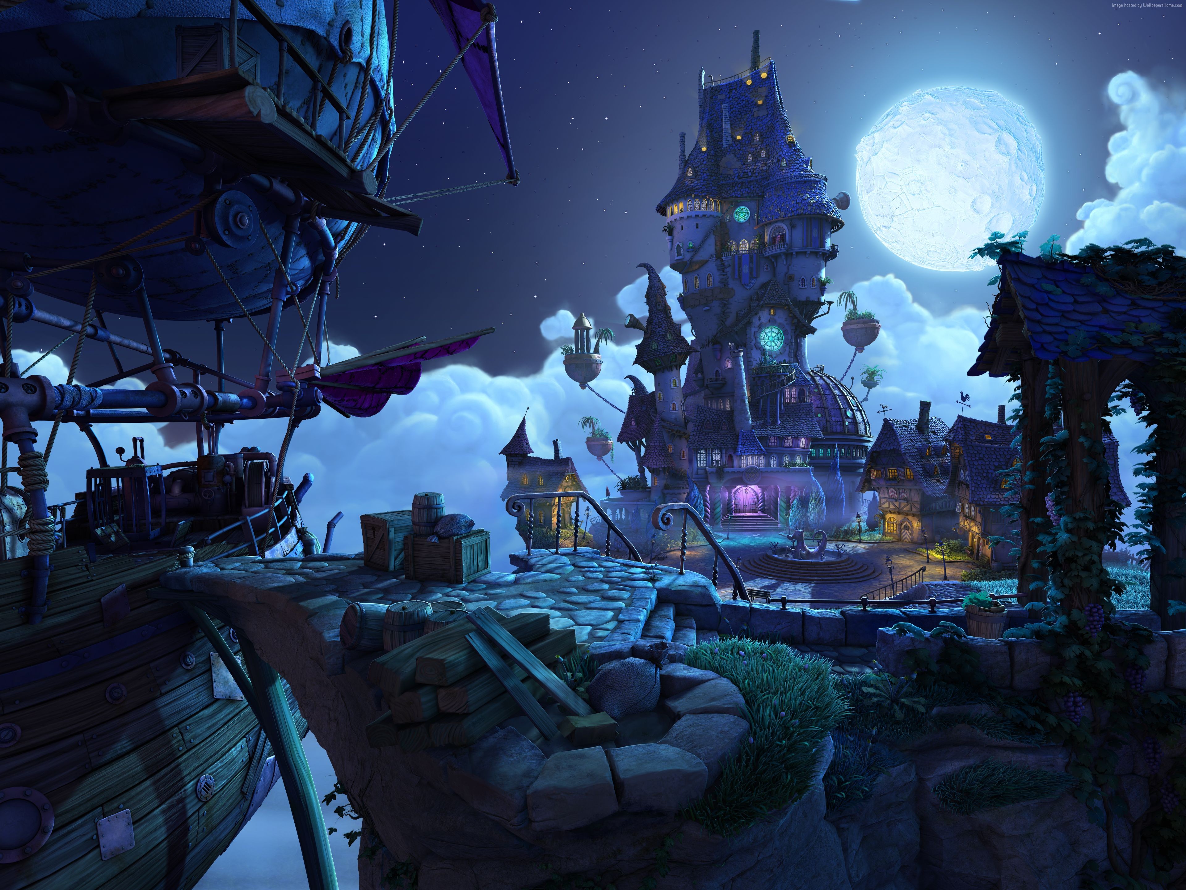 The Book of Unwritten Tales: The Critter Chronicles 4K HD Wallpaper