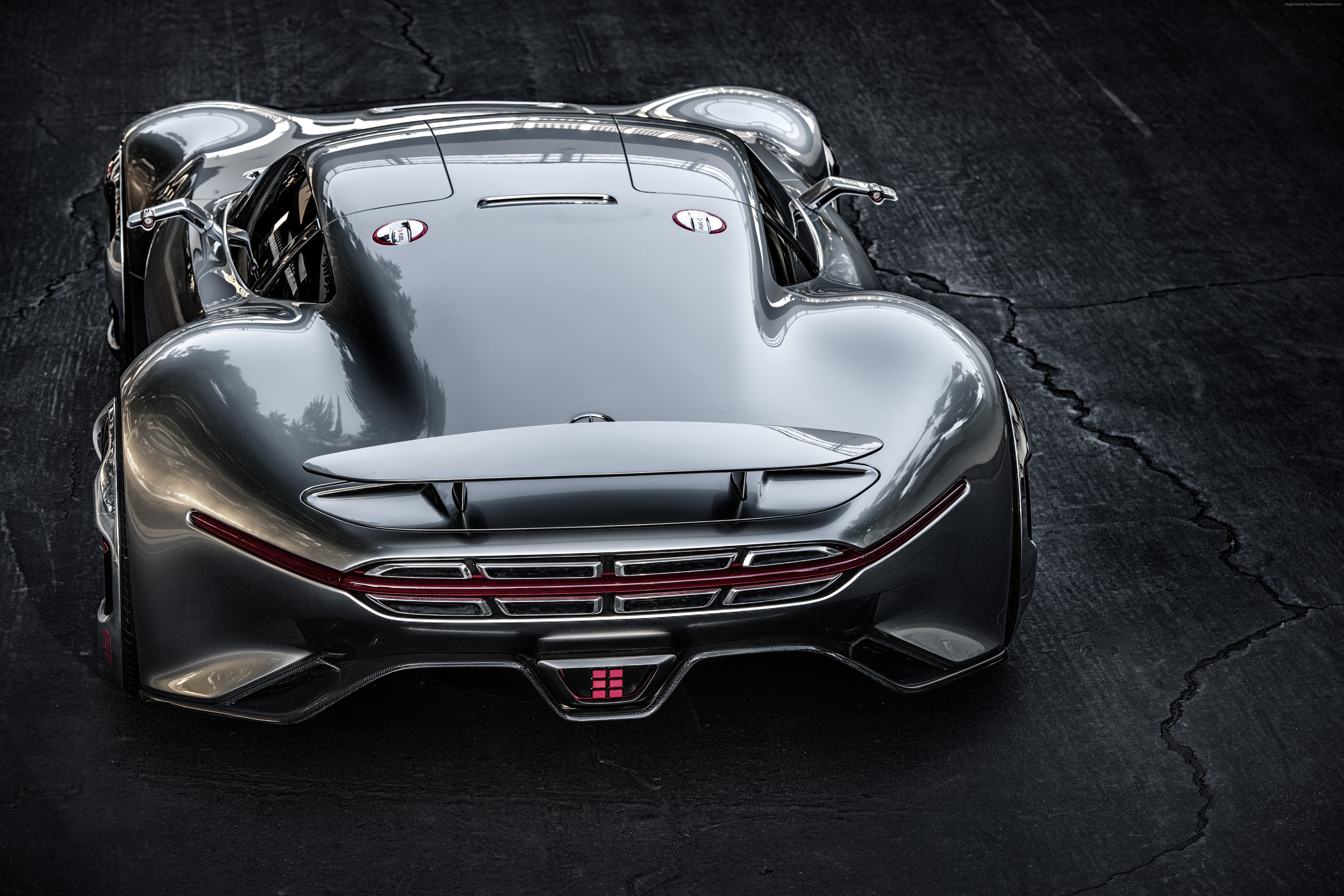 Mercedes-Benz AMG Vision Gran Turismo Concept Car HD Wallpaper