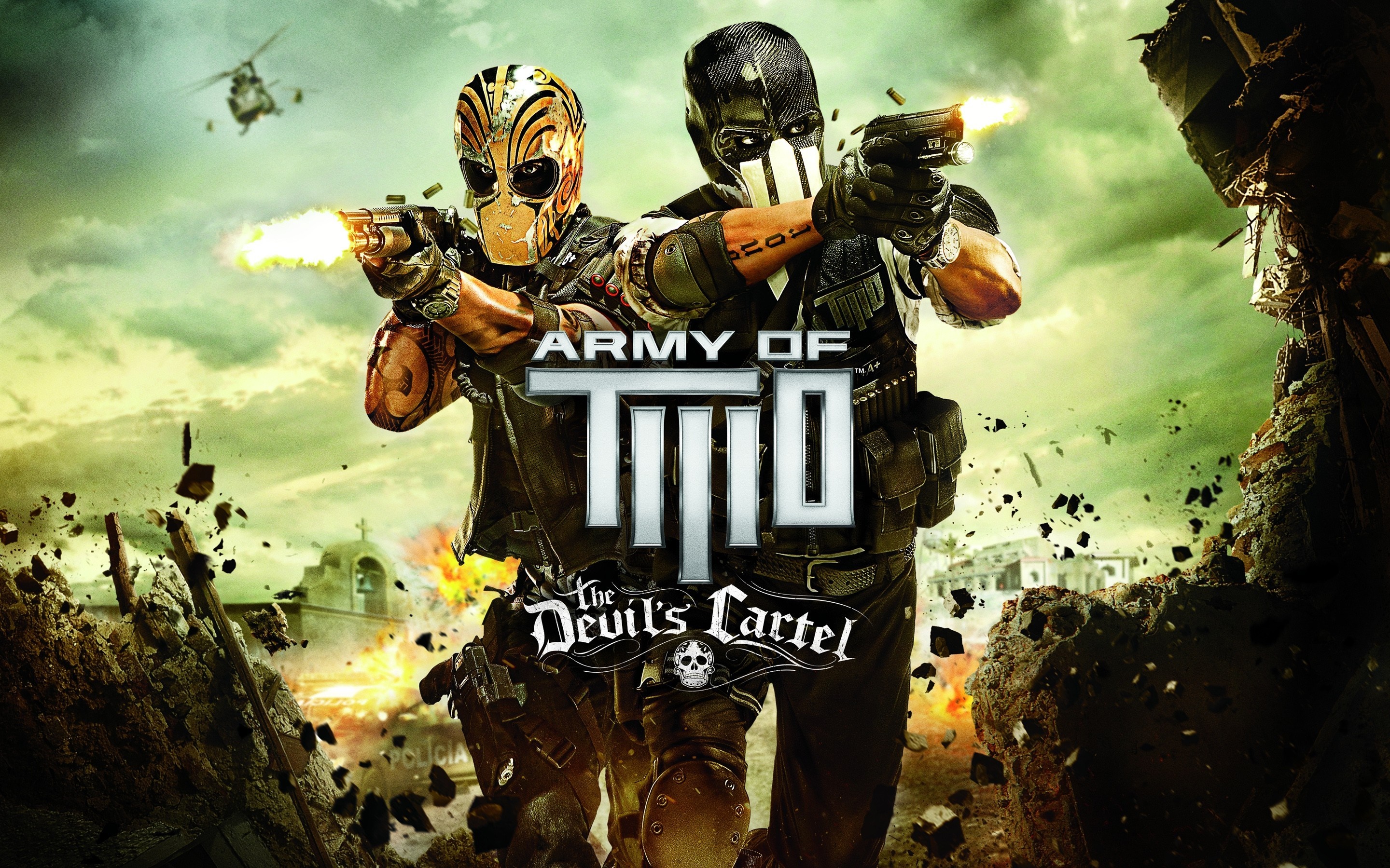 Army of Two: The Devil's Cartel video game poster HD Wallpaper