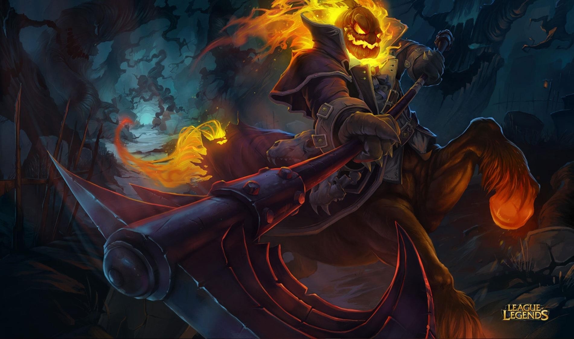 Hecarim from League of Legends HD Wallpaper